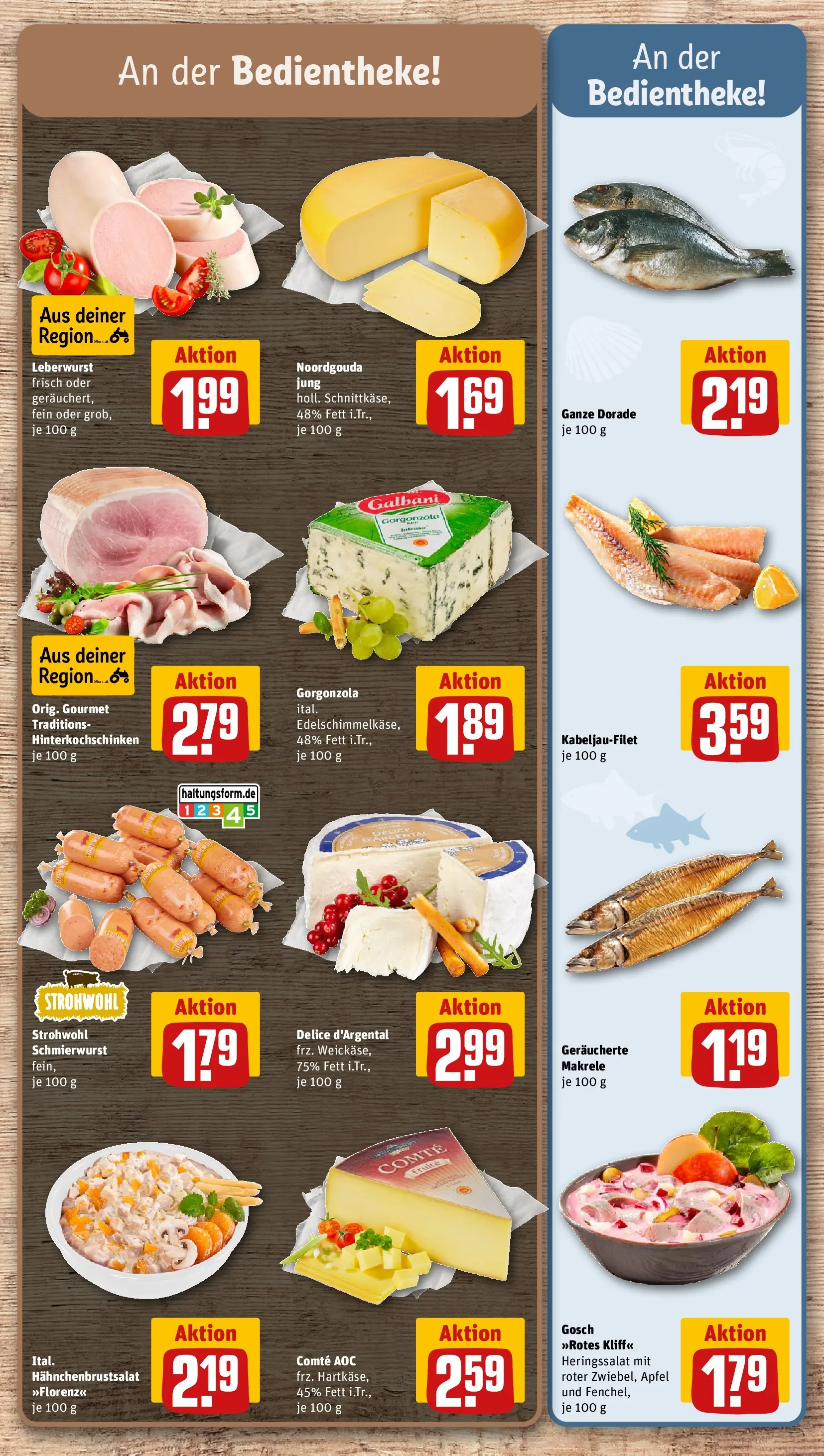REWE Prospekt ab 26.05.2026 zum Blättern » Angebote | Seite: 9 | Produkte: Dorade, Äpfel