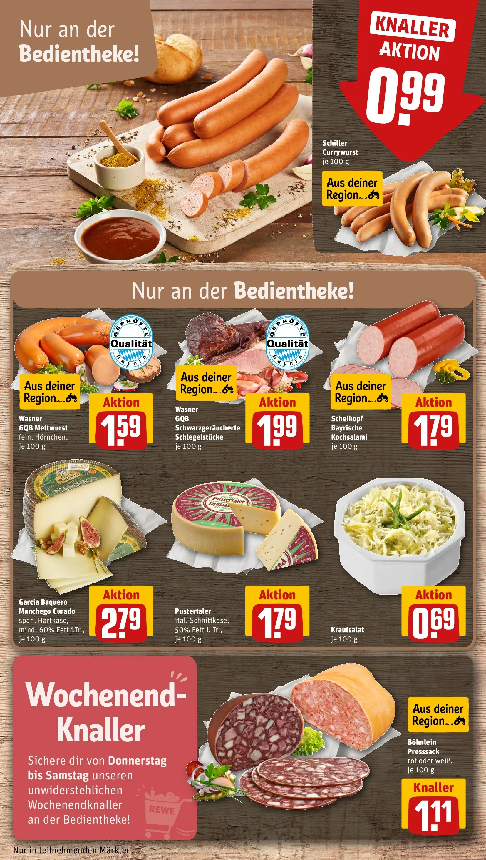 REWE Prospekt ab 26.05.2026 zum Blättern » Angebote | Seite: 11 | Produkte: Salami