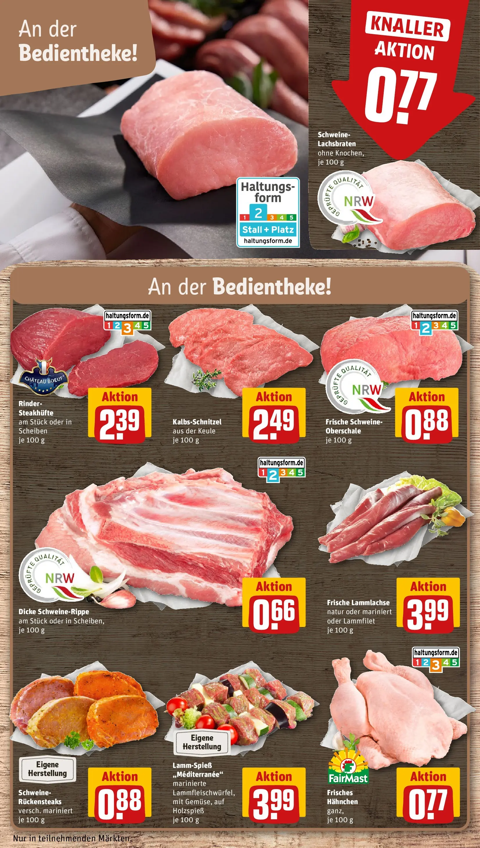 REWE Prospekt ab 26.05.2026 zum Blättern » Angebote | Seite: 10 | Produkte: Hahnchen, Steak