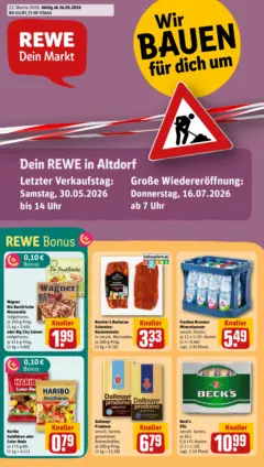 Rewe Prospekt Altdorf ab 26.05.2026 gültig
