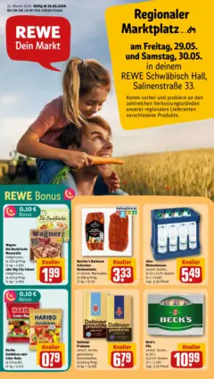 Rewe Prospekt Schwäbisch Hall ab 26.05.2026 gültig