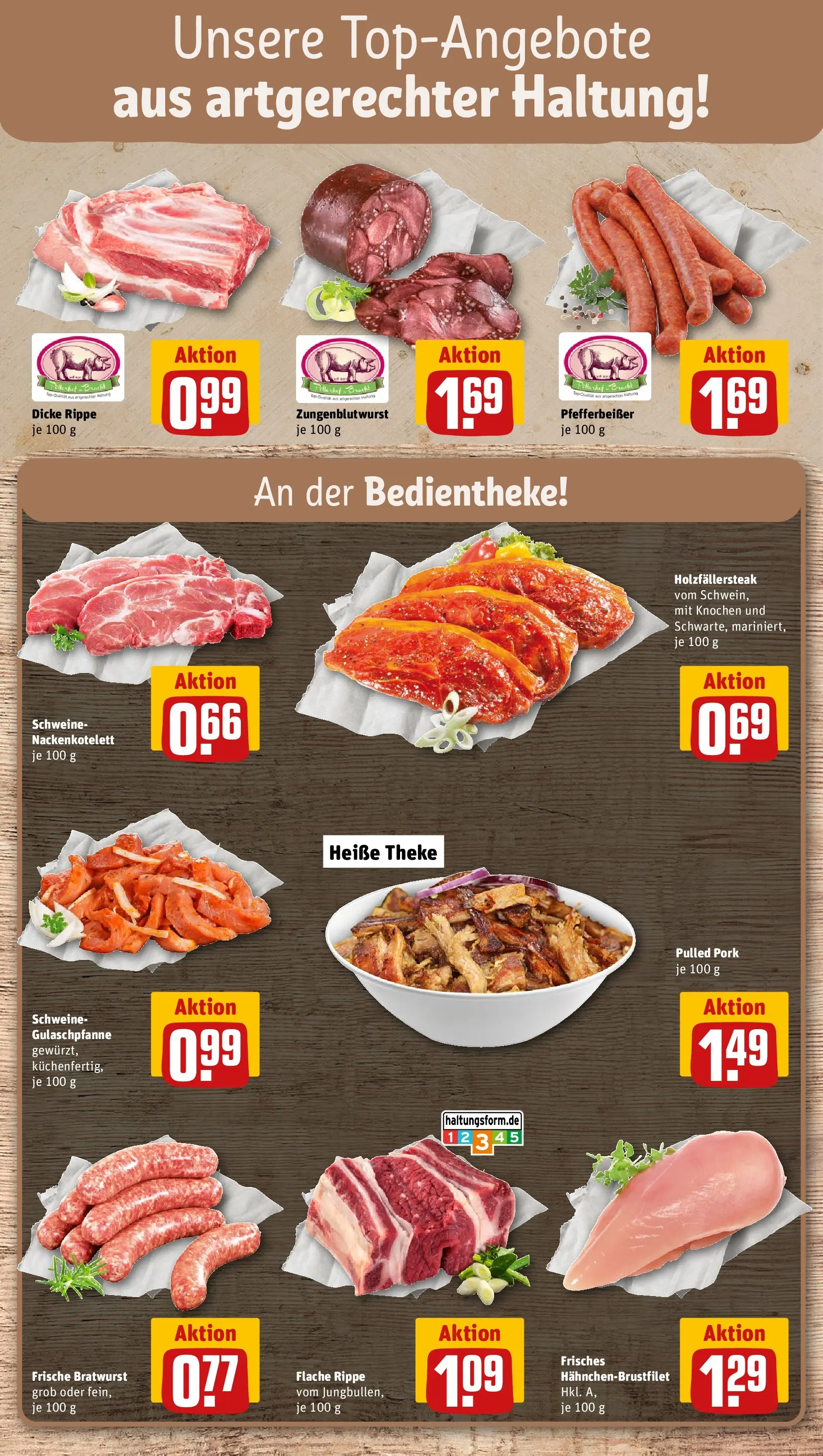 REWE Prospekt ab 26.05.2026 zum Blättern » Angebote | Seite: 8 | Produkte: Theke, Bratwurst