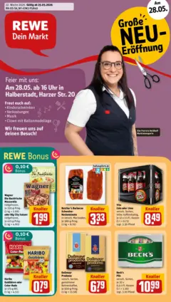 Rewe Prospekt Halberstadt ab 26.05.2026 gültig