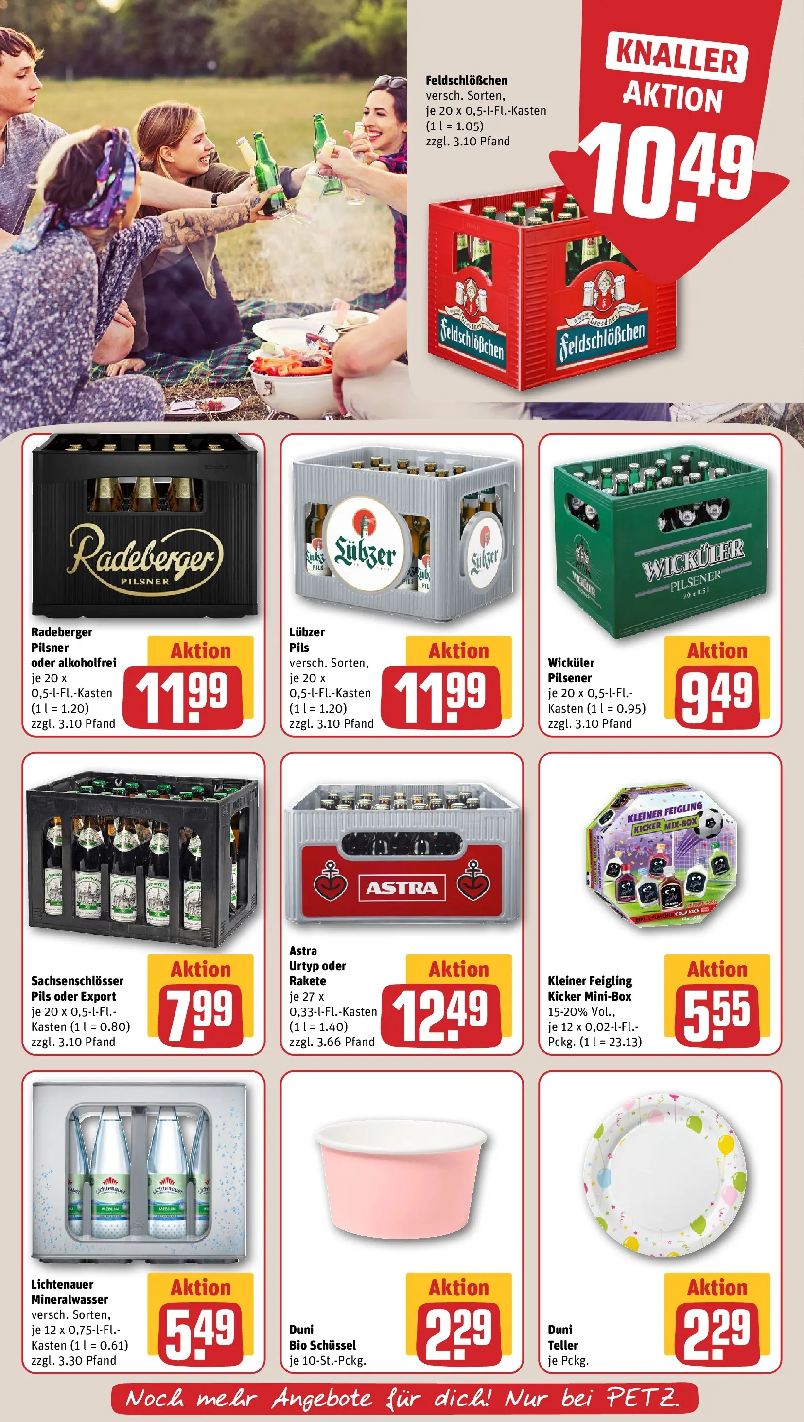 REWE Prospekt ab 26.05.2026 zum Blättern » Angebote | Seite: 11 | Produkte: Cola, Mineralwasser, Radeberger pilsner, Lubzer