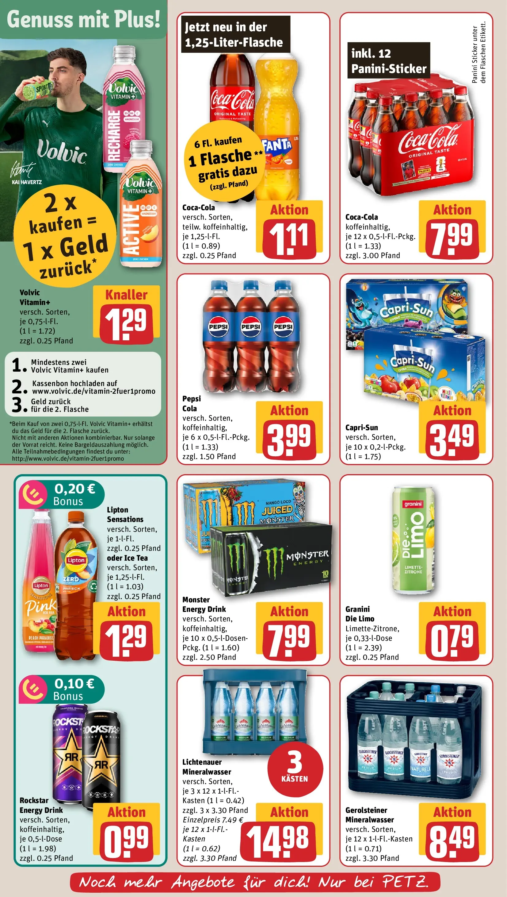 REWE Prospekt ab 26.05.2026 zum Blättern » Angebote | Seite: 16 | Produkte: Cola, Mango, Pepsi, Gerolsteiner