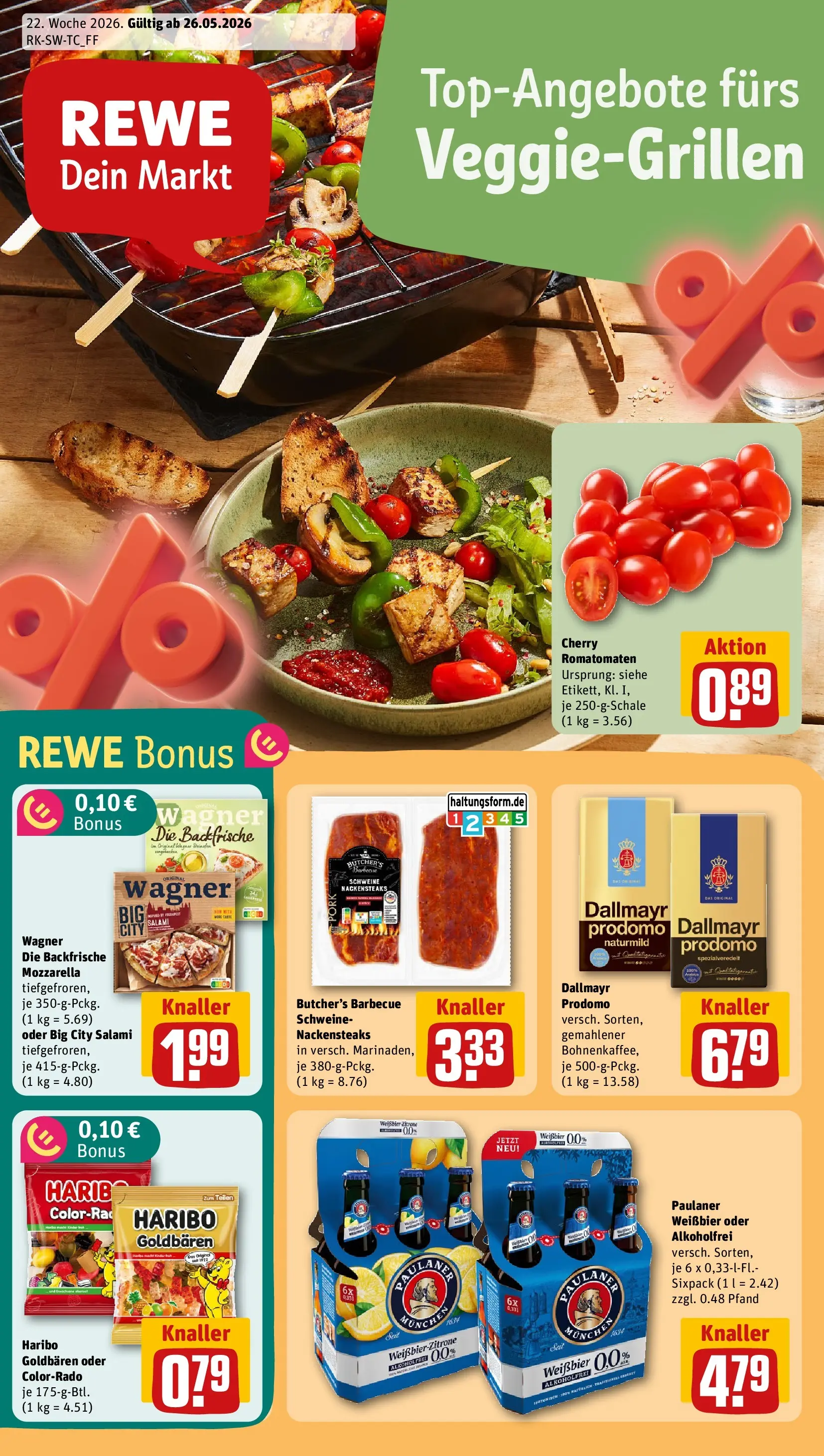 REWE Prospekt ab 26.05.2026 zum Blättern » Angebote | Seite: 1