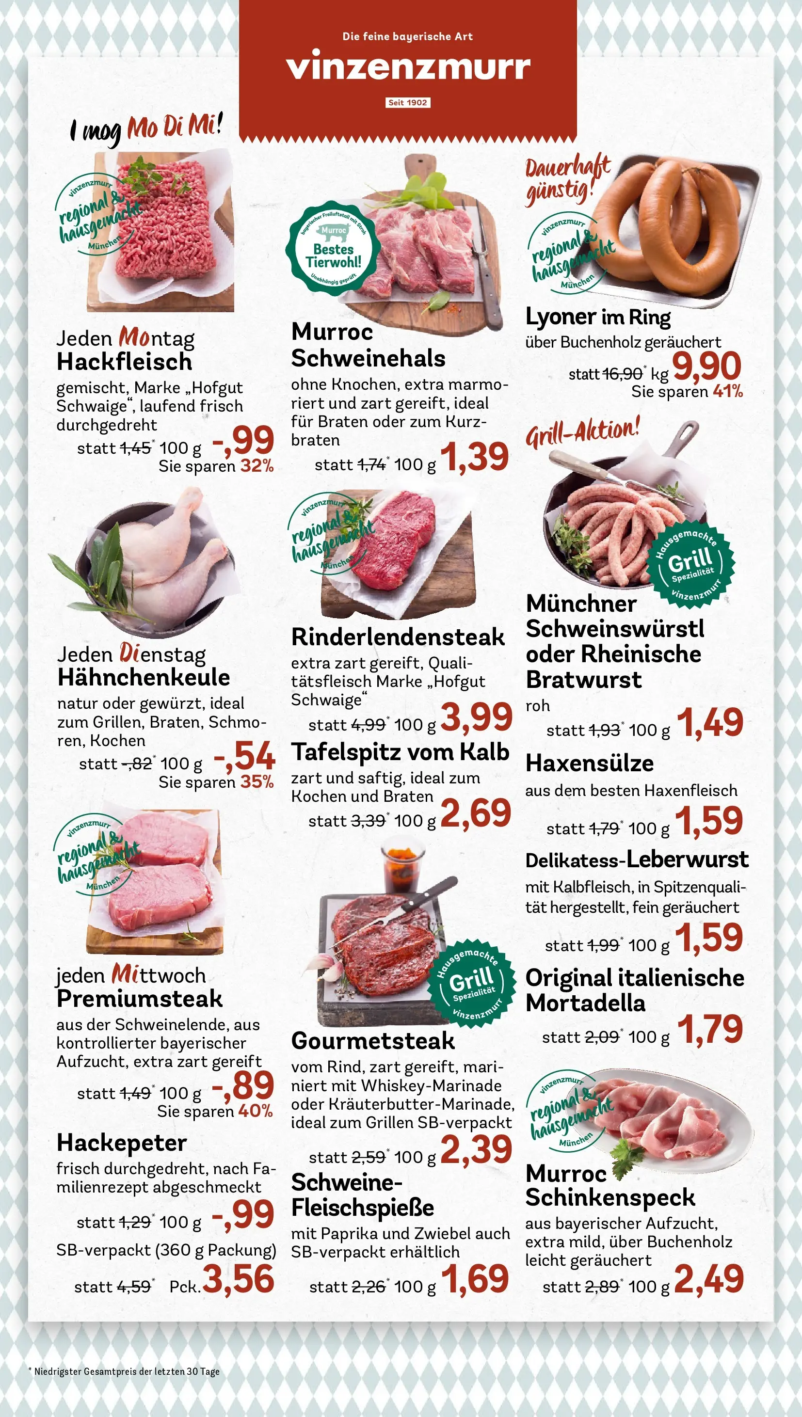 REWE Prospekt ab 26.05.2026 zum Blättern » Angebote | Seite: 8 | Produkte: Bratwurst, Paprika, Steak, Hackfleisch