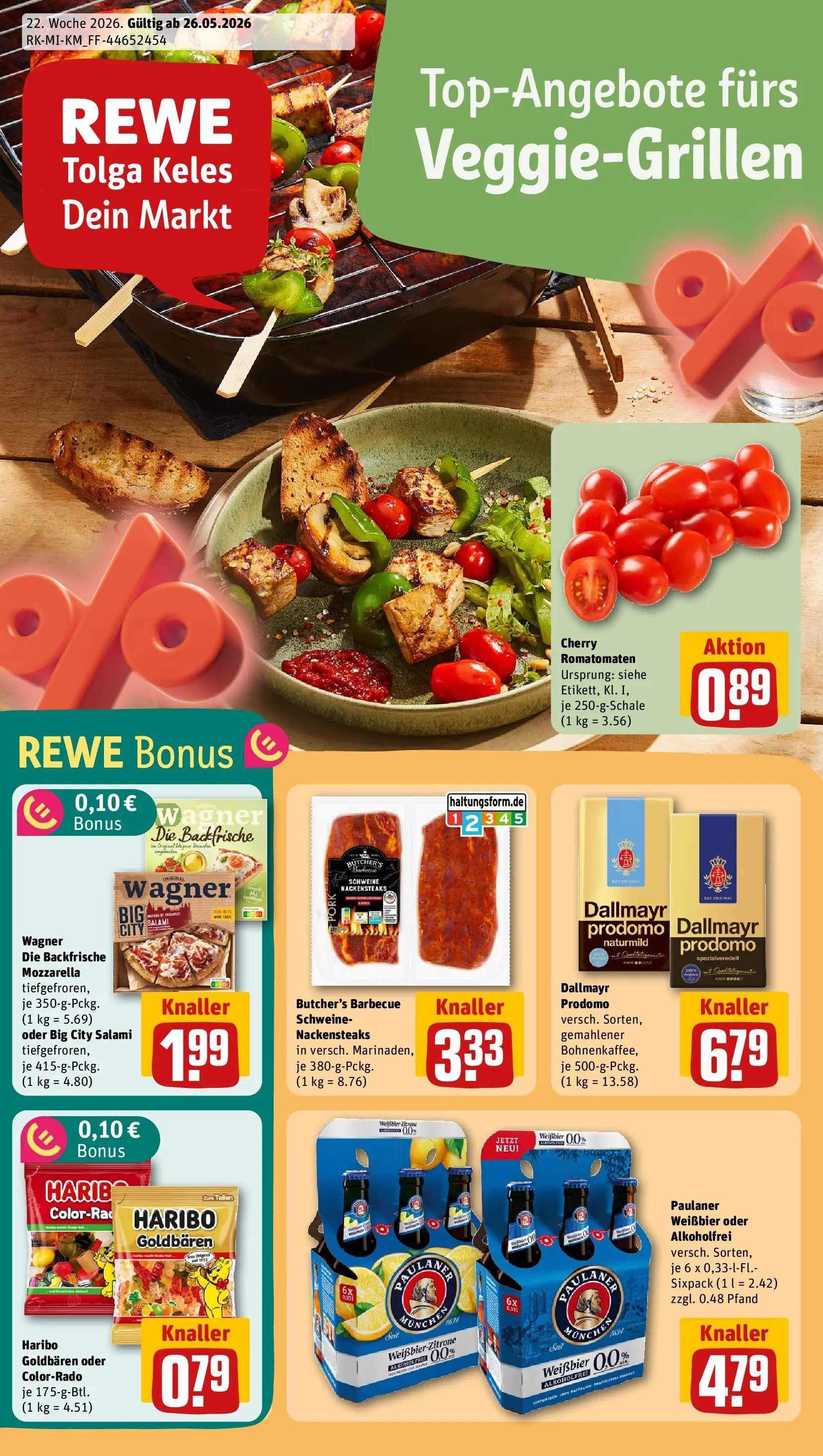 REWE Prospekt ab 26.05.2026 zum Blättern » Angebote | Seite: 1