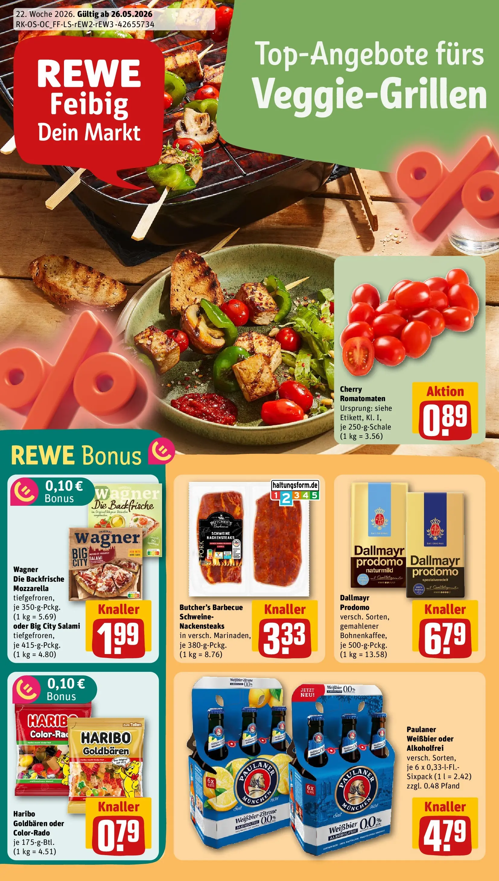 REWE Prospekt ab 26.05.2026 zum Blättern » Angebote | Seite: 1