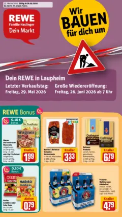 Rewe Prospekt Laupheim ab 26.05.2026 gültig Rewe Prospekt Laupheim ab 26.05.2026 gültig