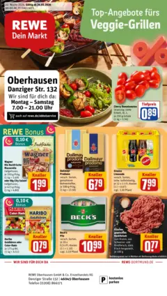 Rewe Prospekt Oberhausen ab 26.05.2026 gültig Rewe Prospekt Oberhausen ab 26.05.2026 gültig