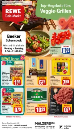 Rewe Prospekt Schermbeck ab 26.05.2026 gültig Rewe Prospekt Schermbeck ab 26.05.2026 gültig