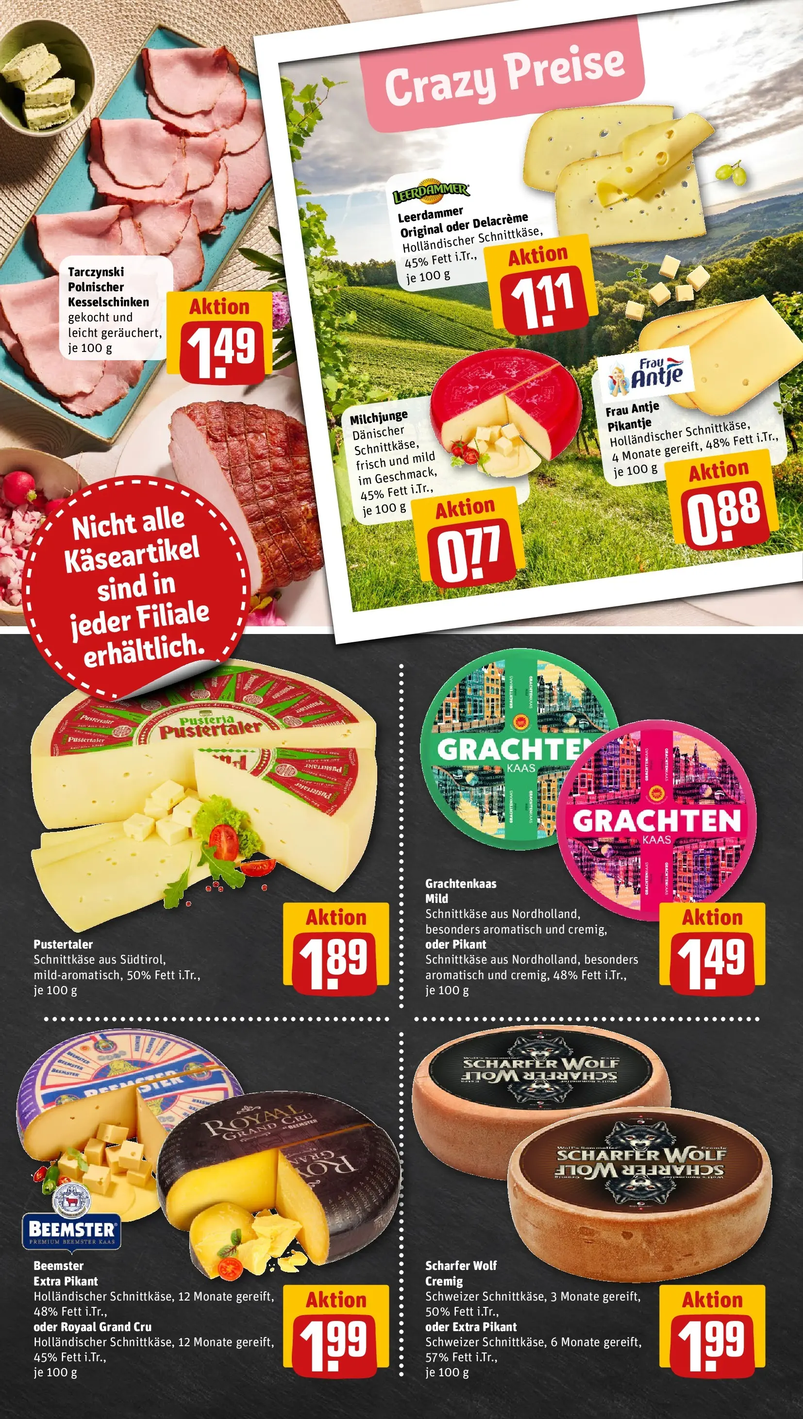 REWE Prospekt ab 26.05.2026 zum Blättern » Angebote | Seite: 9 | Produkte: Leerdammer