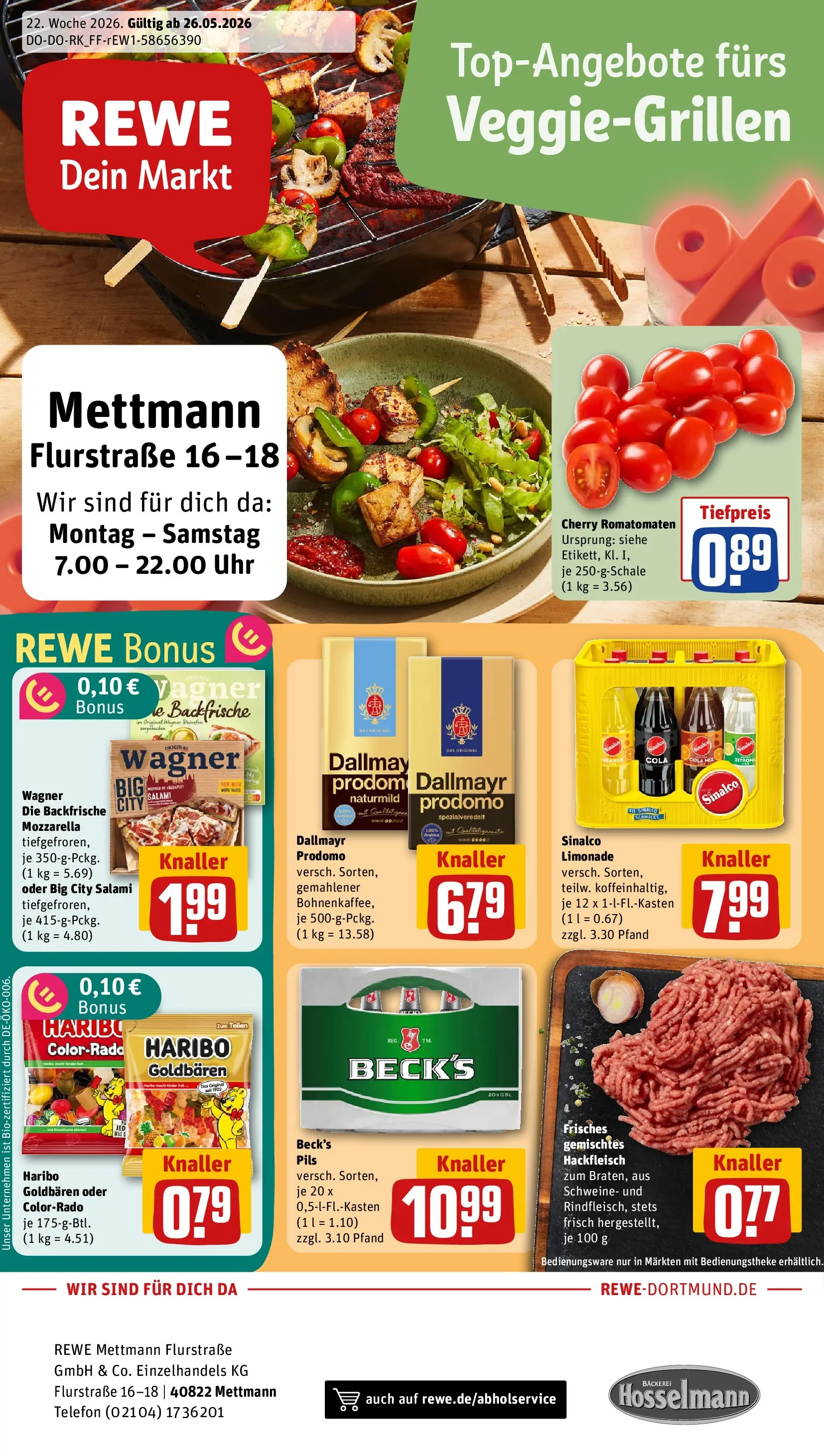 REWE Prospekt ab 26.05.2026 zum Blättern » Angebote | Seite: 1