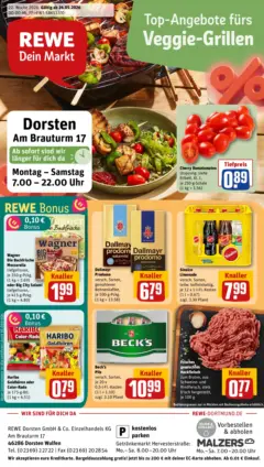 Rewe Prospekt Dorsten ab 26.05.2026 gültig Rewe Prospekt Dorsten ab 26.05.2026 gültig