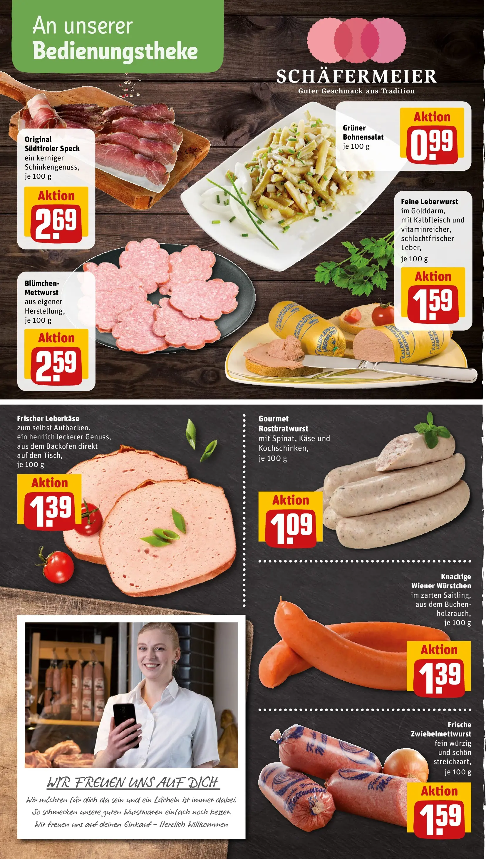 REWE Prospekt ab 26.05.2026 zum Blättern » Angebote | Seite: 8 | Produkte: Wiener wurstchen, Käse, Backofen, Leberkase