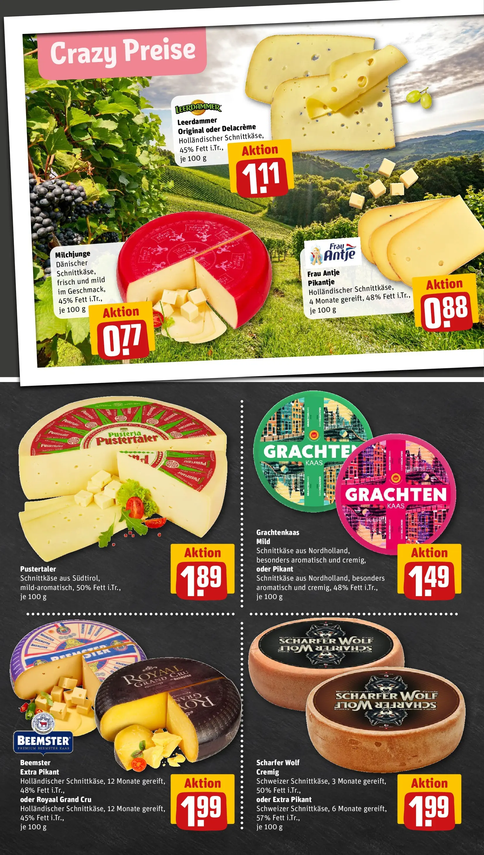 REWE Prospekt ab 26.05.2026 zum Blättern » Angebote | Seite: 9 | Produkte: Leerdammer