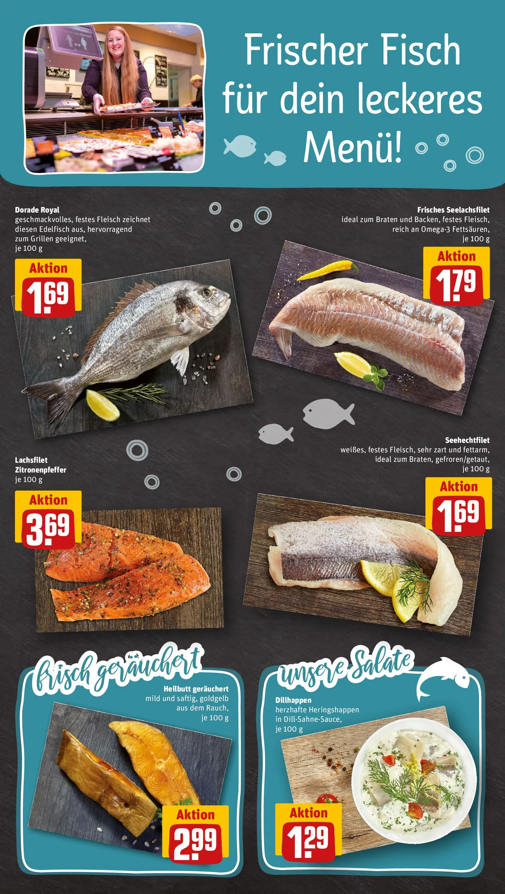REWE Prospekt ab 26.05.2026 zum Blättern » Angebote | Seite: 31 | Produkte: Dorade, Fisch, Dill, Fleisch