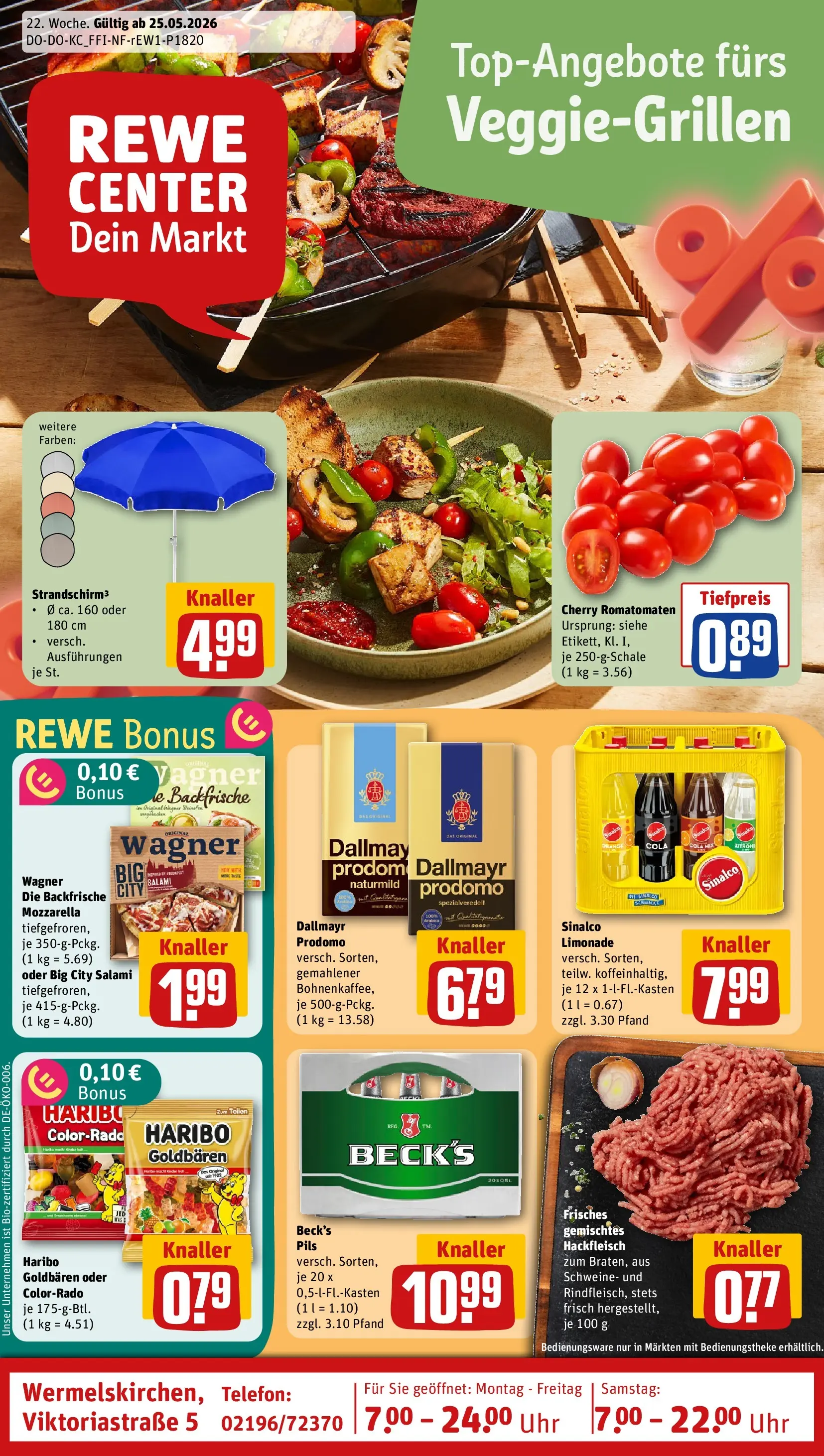 REWE Prospekt ab 26.05.2026 zum Blättern » Angebote | Seite: 1