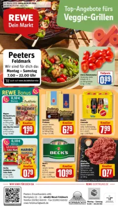 Rewe Prospekt Wesel ab 26.05.2026 gültig Rewe Prospekt Wesel ab 26.05.2026 gültig