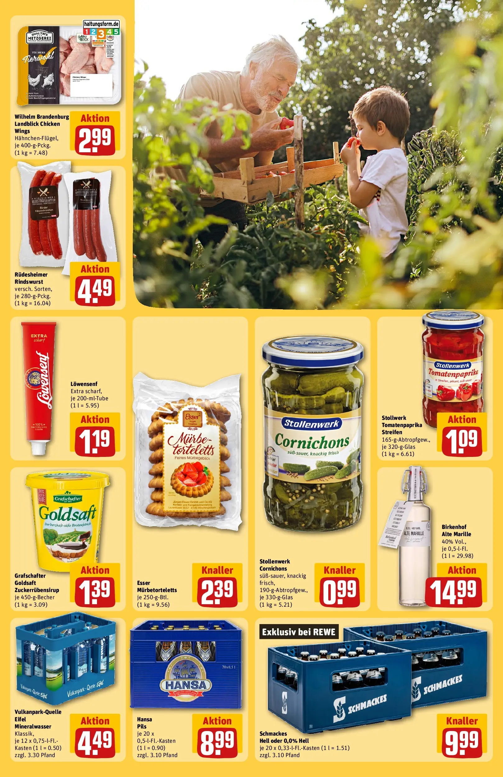 REWE Prospekt ab 26.05.2026 zum Blättern » Angebote | Seite: 25 | Produkte: Pils, Mineralwasser, Paprika