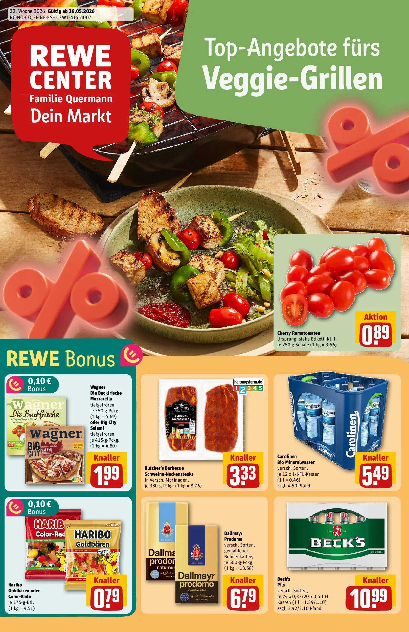REWE Prospekt ab 26.05.2026 zum Blättern » Angebote | Seite: 1