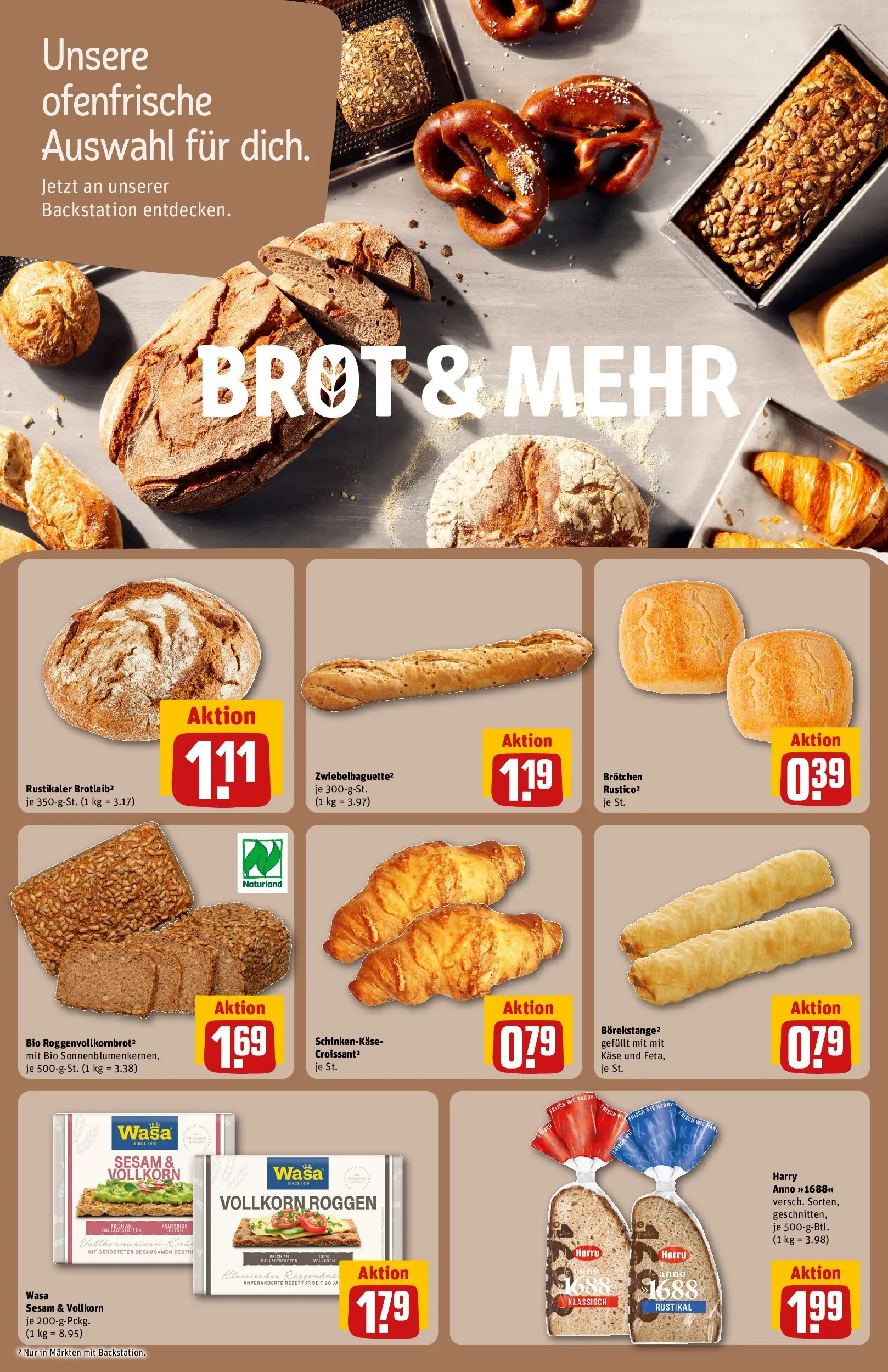 REWE Prospekt ab 26.05.2026 zum Blättern » Angebote | Seite: 12 | Produkte: Käse, Ofenfrische, Croissant, Brot