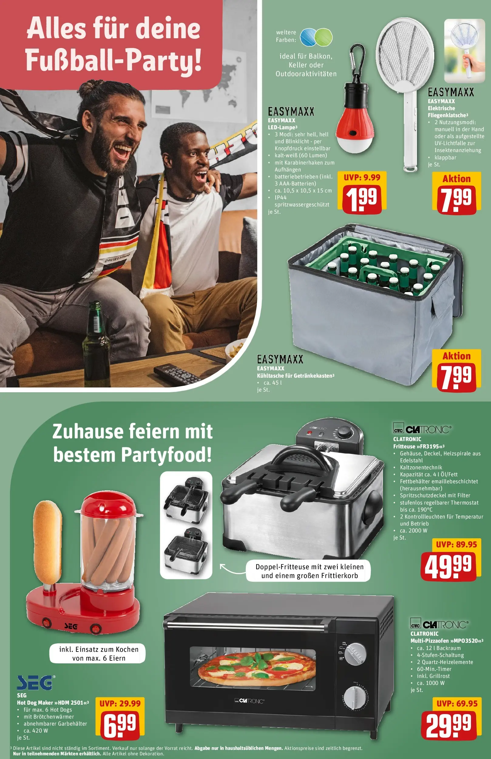 REWE Prospekt ab 26.05.2026 zum Blättern » Angebote | Seite: 30 | Produkte: Batterie, Pizza, Fritteuse