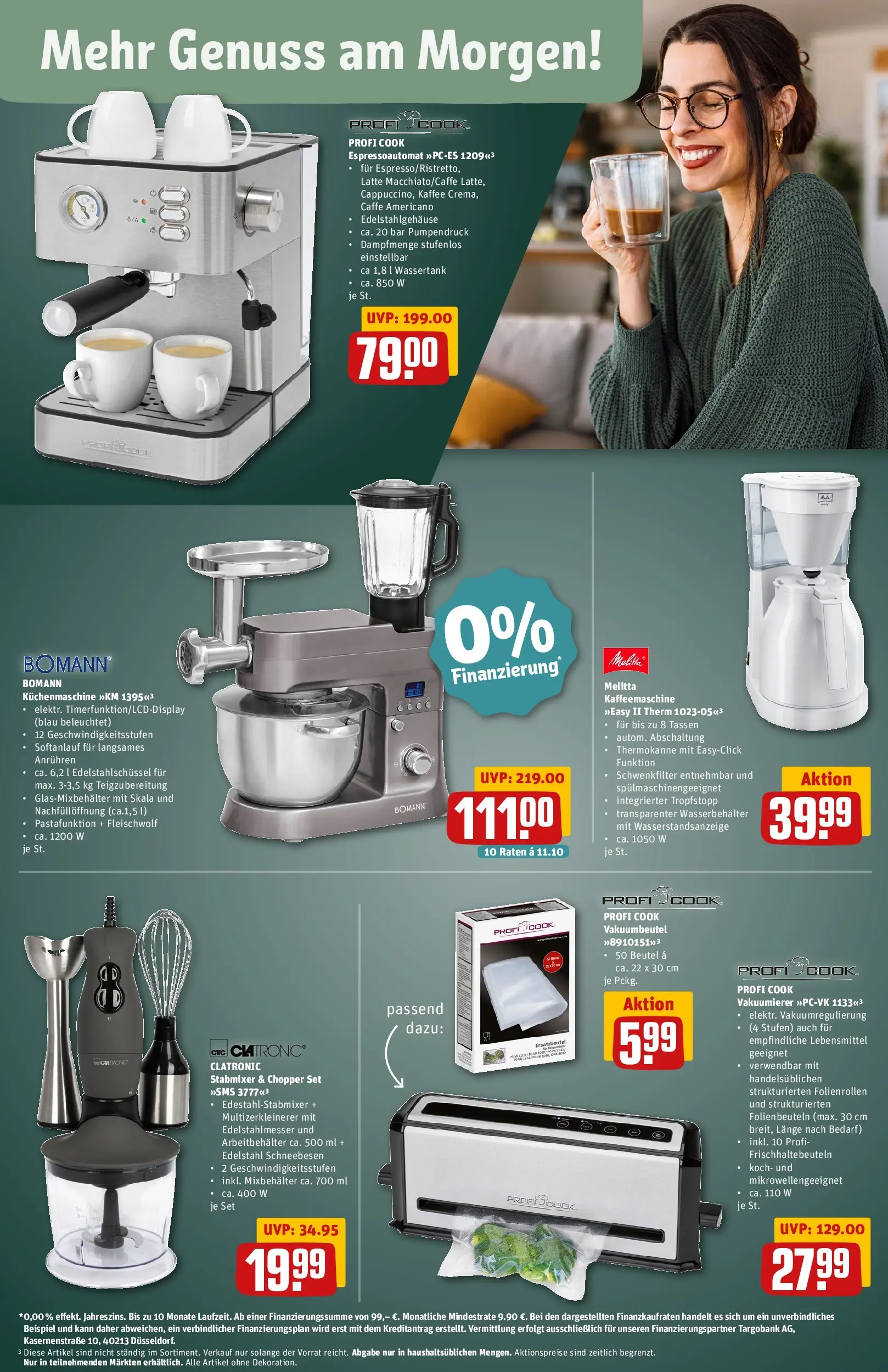 REWE Prospekt ab 26.05.2026 zum Blättern » Angebote | Seite: 31 | Produkte: Melitta, Kaffeemaschine, Kaffee, Stabmixer