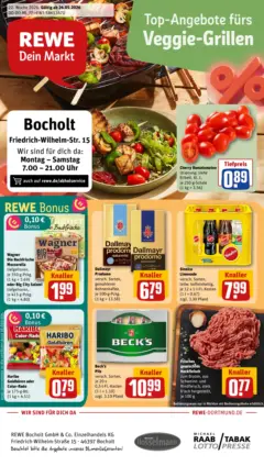 Rewe Prospekt Bocholt ab 26.05.2026 gültig
