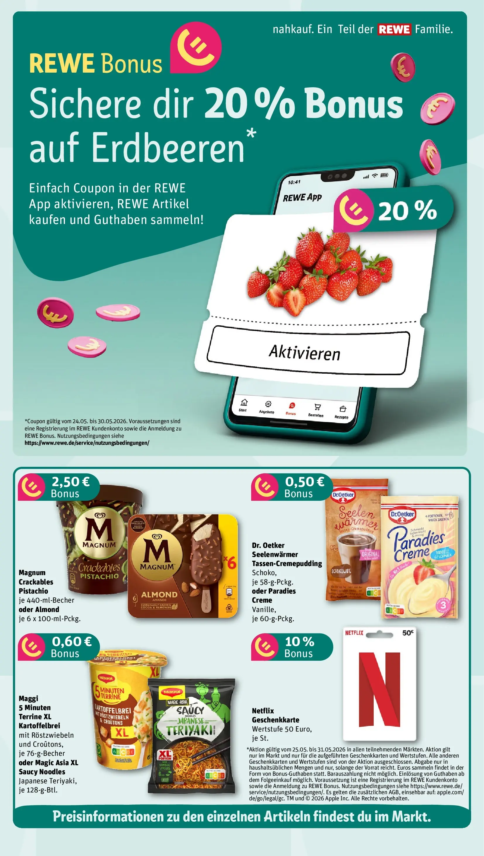REWE Prospekt ab 26.05.2026 zum Blättern » Angebote | Seite: 4
