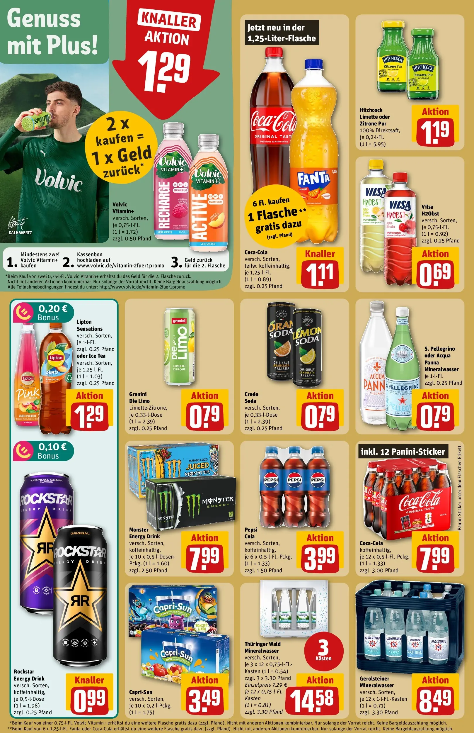 REWE Prospekt ab 26.05.2026 zum Blättern » Angebote | Seite: 16 | Produkte: Energy, Monster, Zitrone, Pfirsich