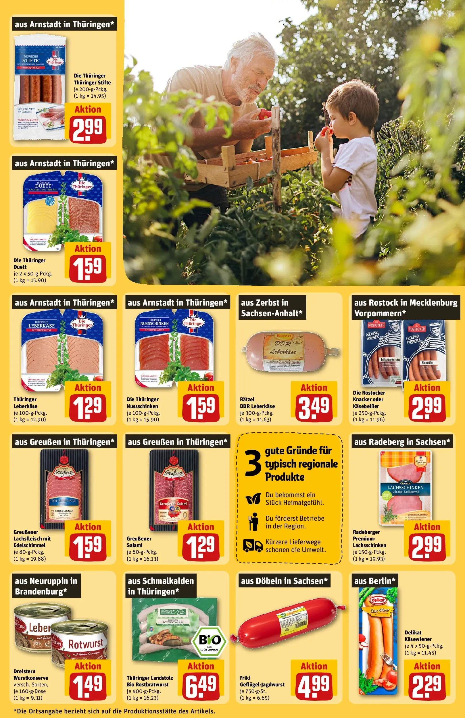 REWE Prospekt ab 26.05.2026 zum Blättern » Angebote | Seite: 25 | Produkte: Wurst, Salami, Leberkase