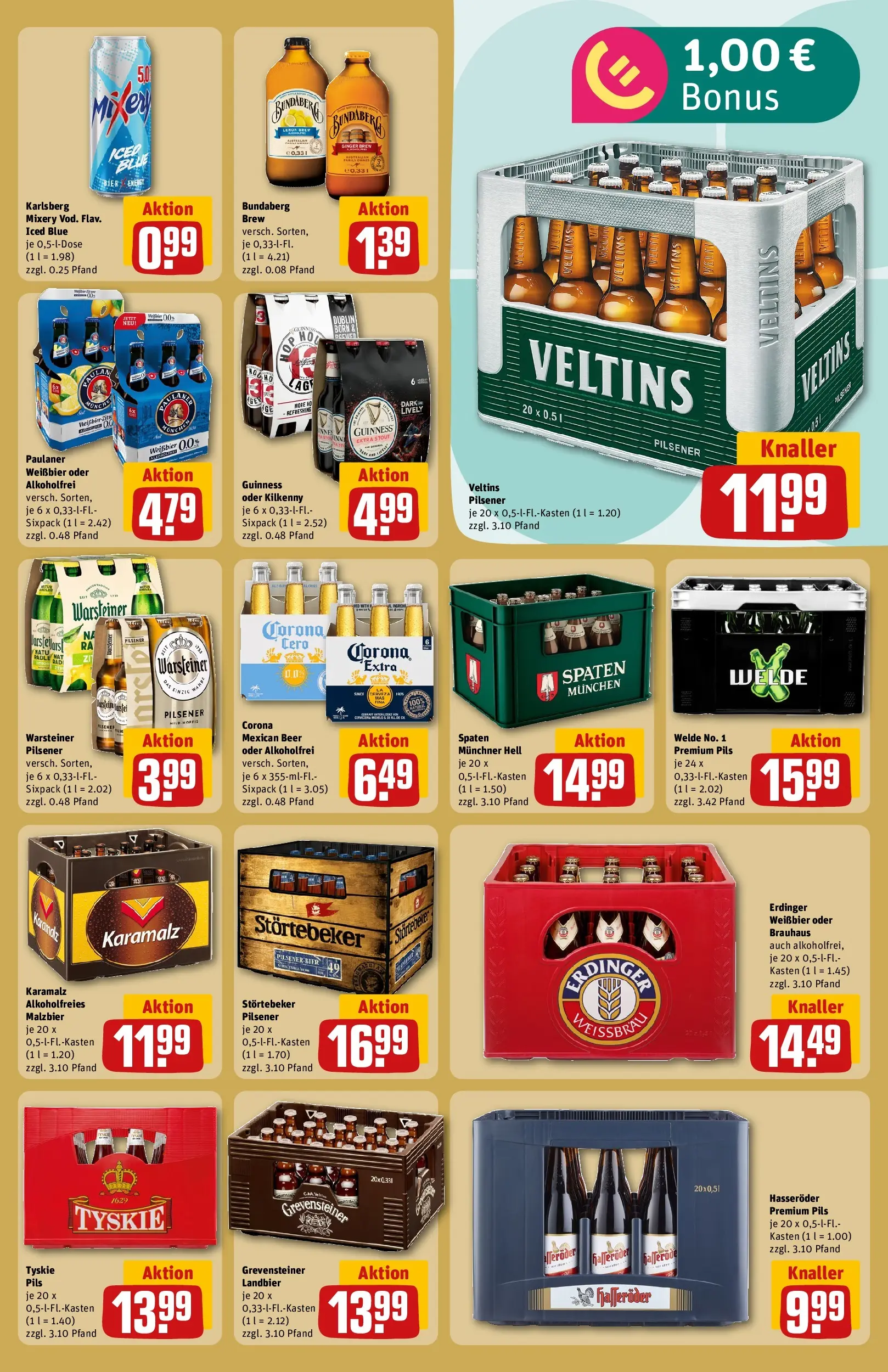 REWE Prospekt ab 26.05.2026 zum Blättern » Angebote | Seite: 17 | Produkte: Mixer, Erdinger, Mixery, Veltins