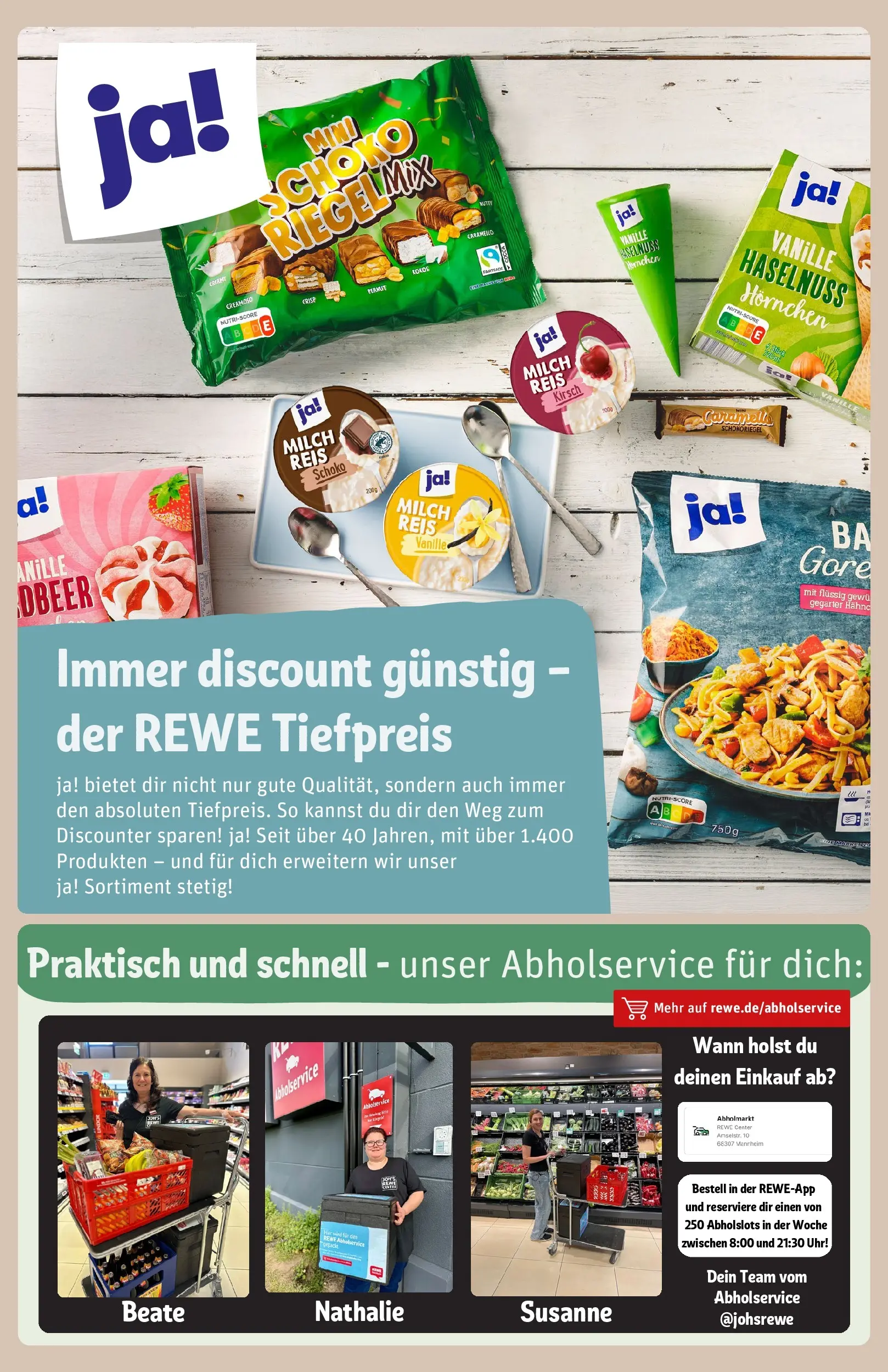 REWE Prospekt ab 26.05.2026 zum Blättern » Angebote | Seite: 29 | Produkte: Milch, Reis, Uhr