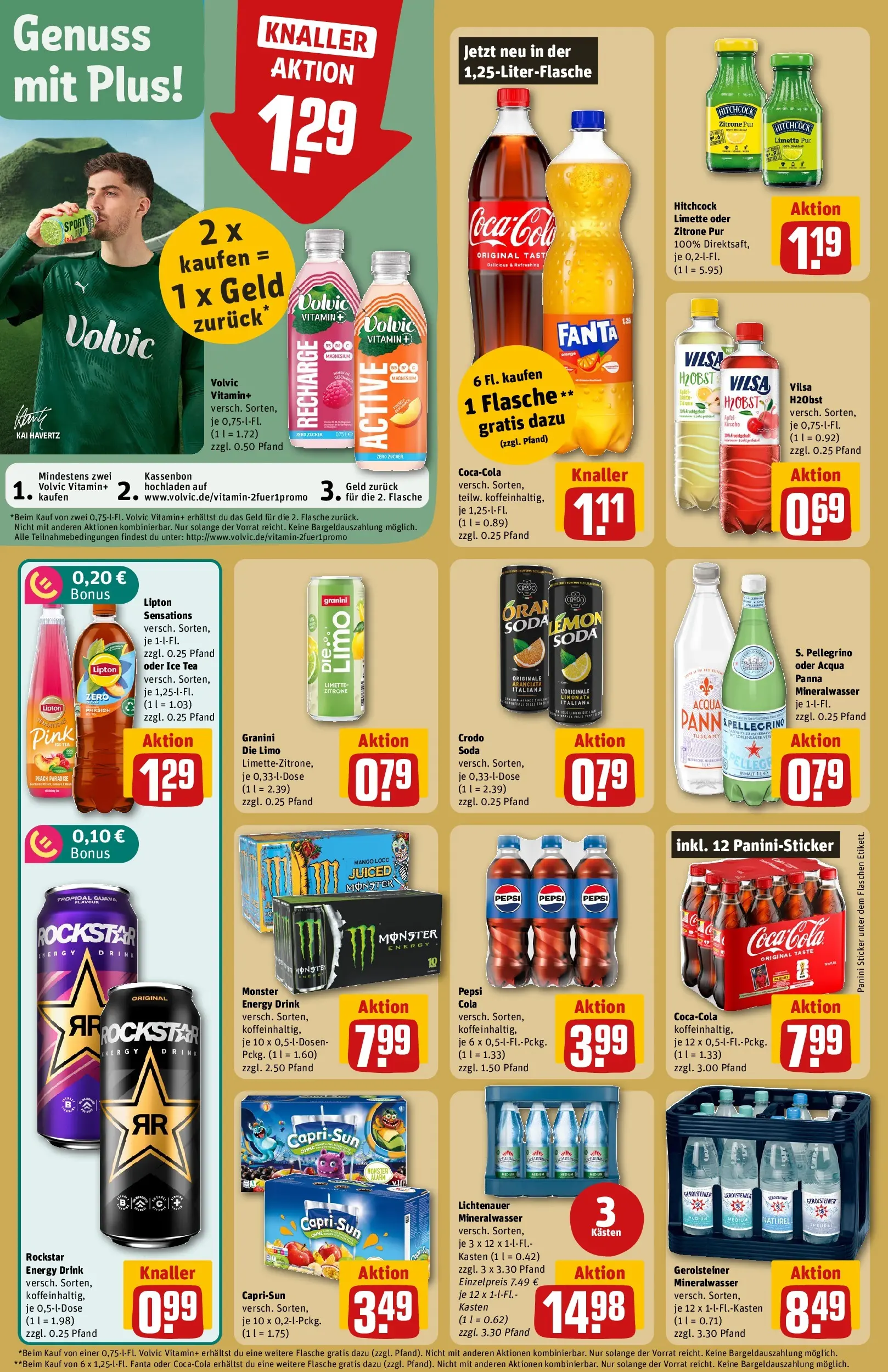 REWE Prospekt ab 26.05.2026 zum Blättern » Angebote | Seite: 16 | Produkte: Coca cola, Äpfel, Limette, Volvic