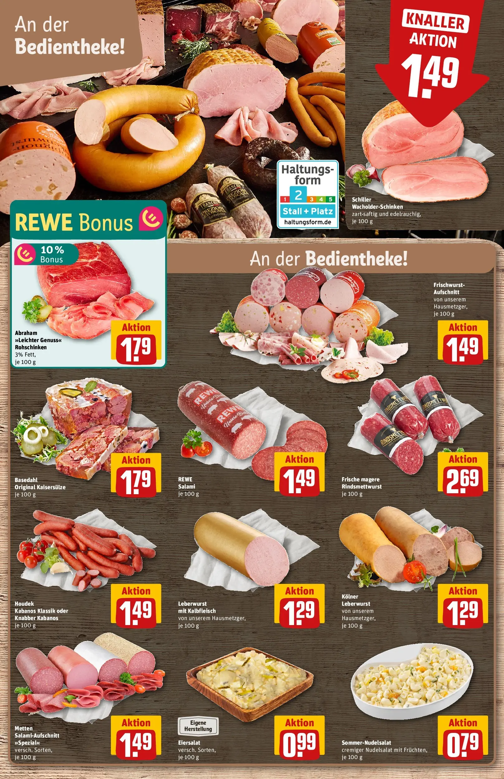 REWE Prospekt ab 26.05.2026 zum Blättern » Angebote | Seite: 10 | Produkte: Pasta, Salami
