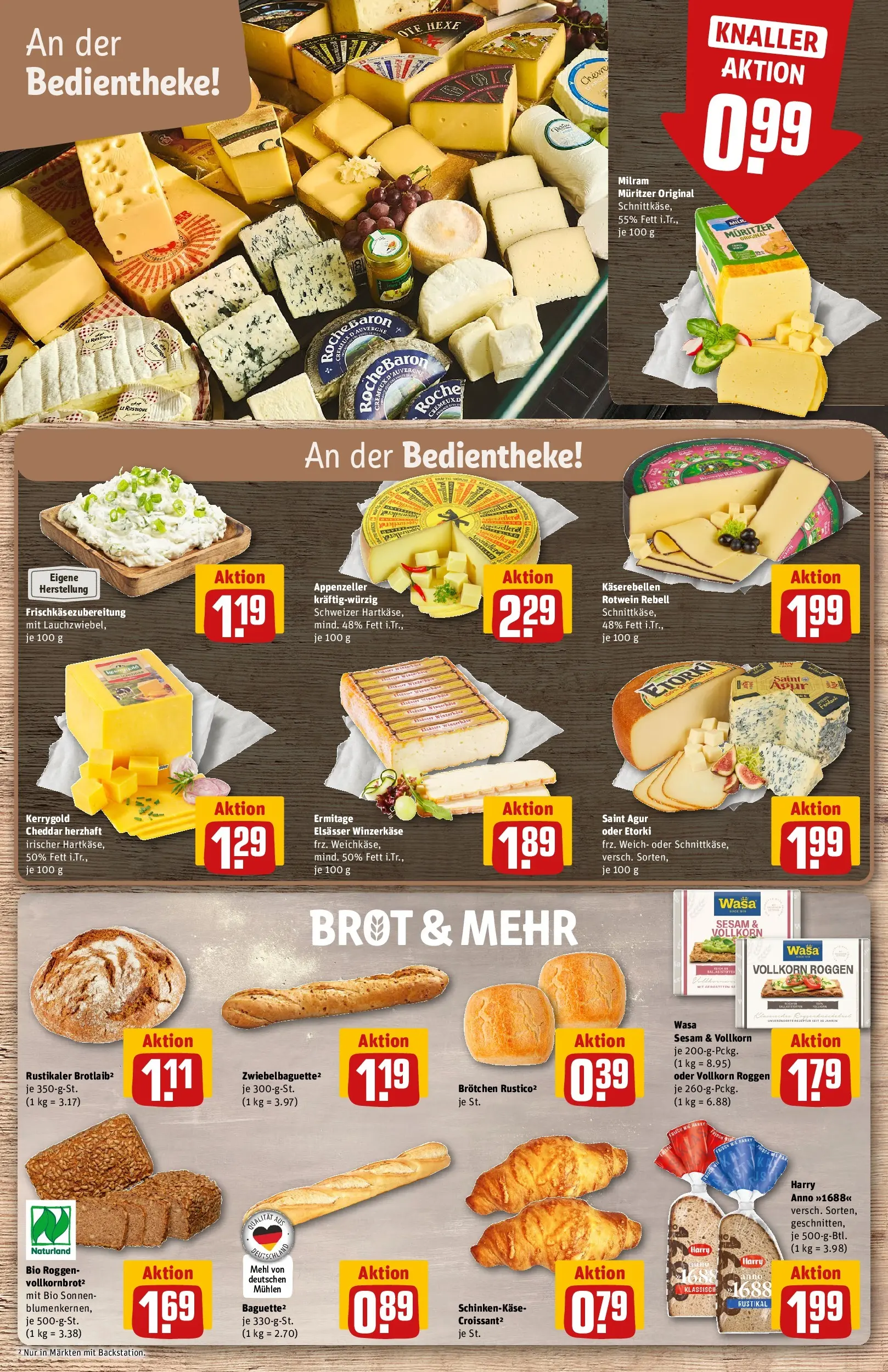 REWE Prospekt ab 26.05.2026 zum Blättern » Angebote | Seite: 11 | Produkte: Mehl, Rotwein, Baguette, Brot