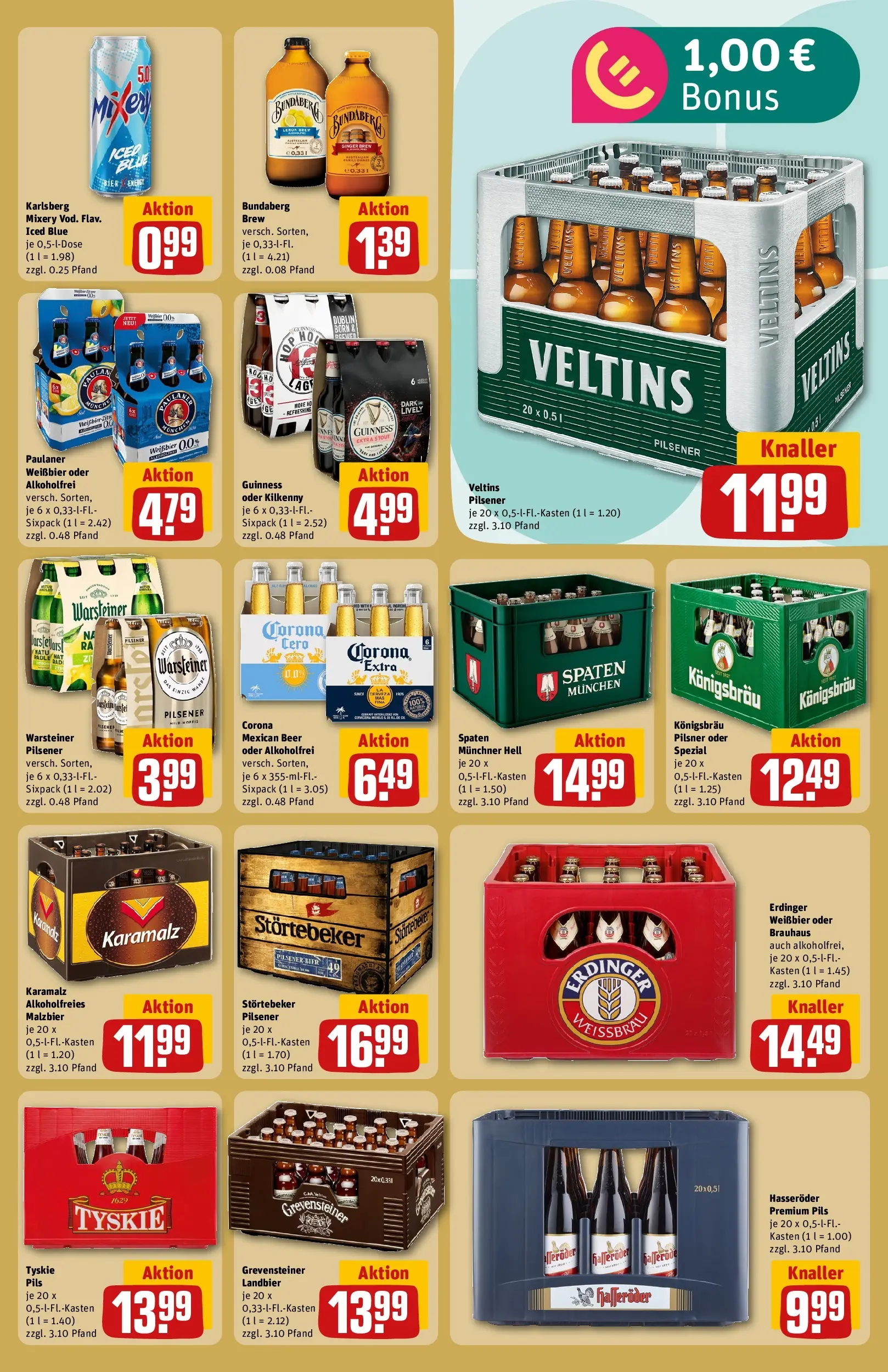 REWE Prospekt ab 26.05.2026 zum Blättern » Angebote | Seite: 17 | Produkte: Mixer, Erdinger, Hasseröder, Veltins
