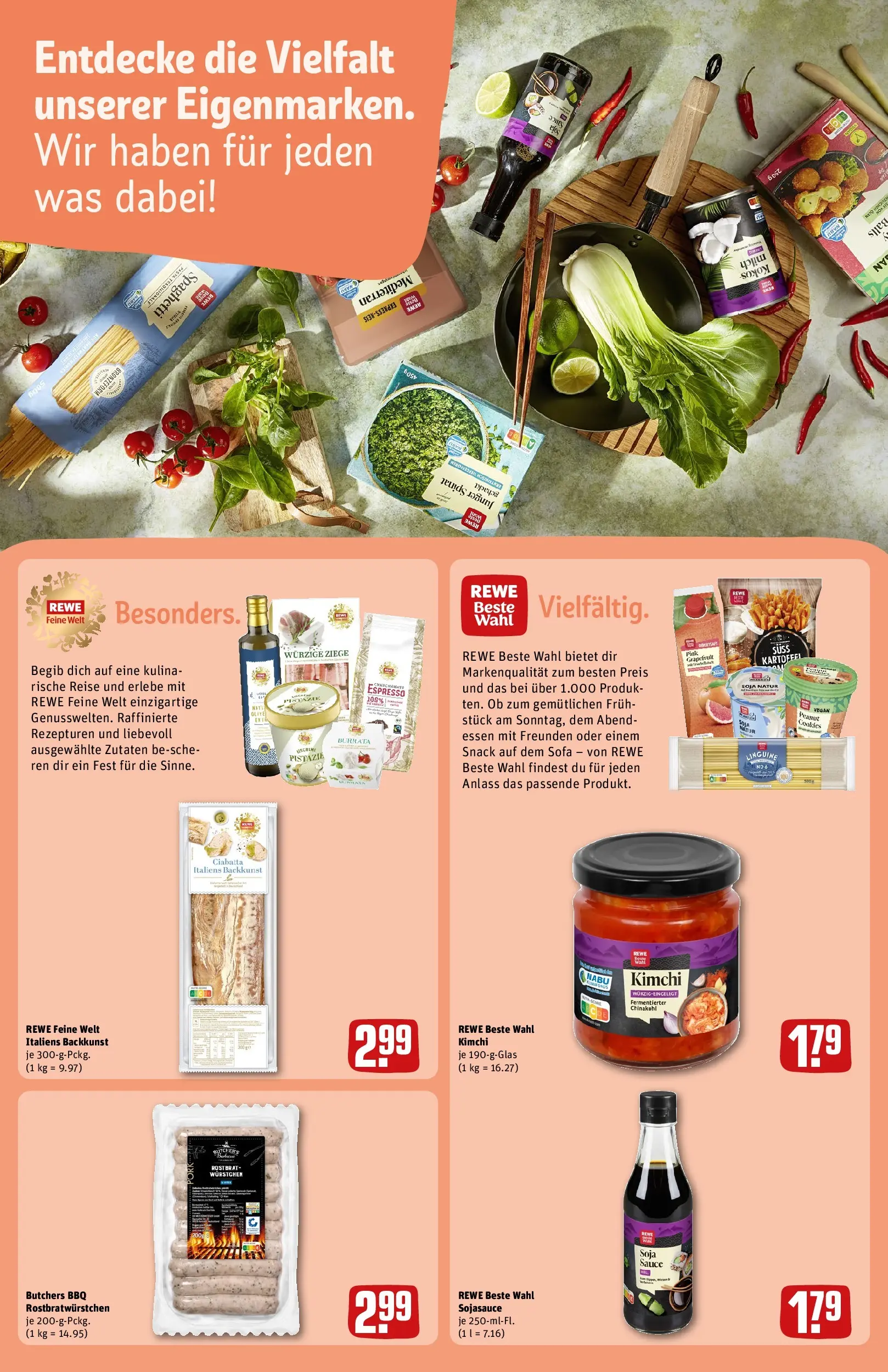 REWE Prospekt ab 26.05.2026 zum Blättern » Angebote | Seite: 17 | Produkte: Milch, Grapefruit, Burrata, Pasta