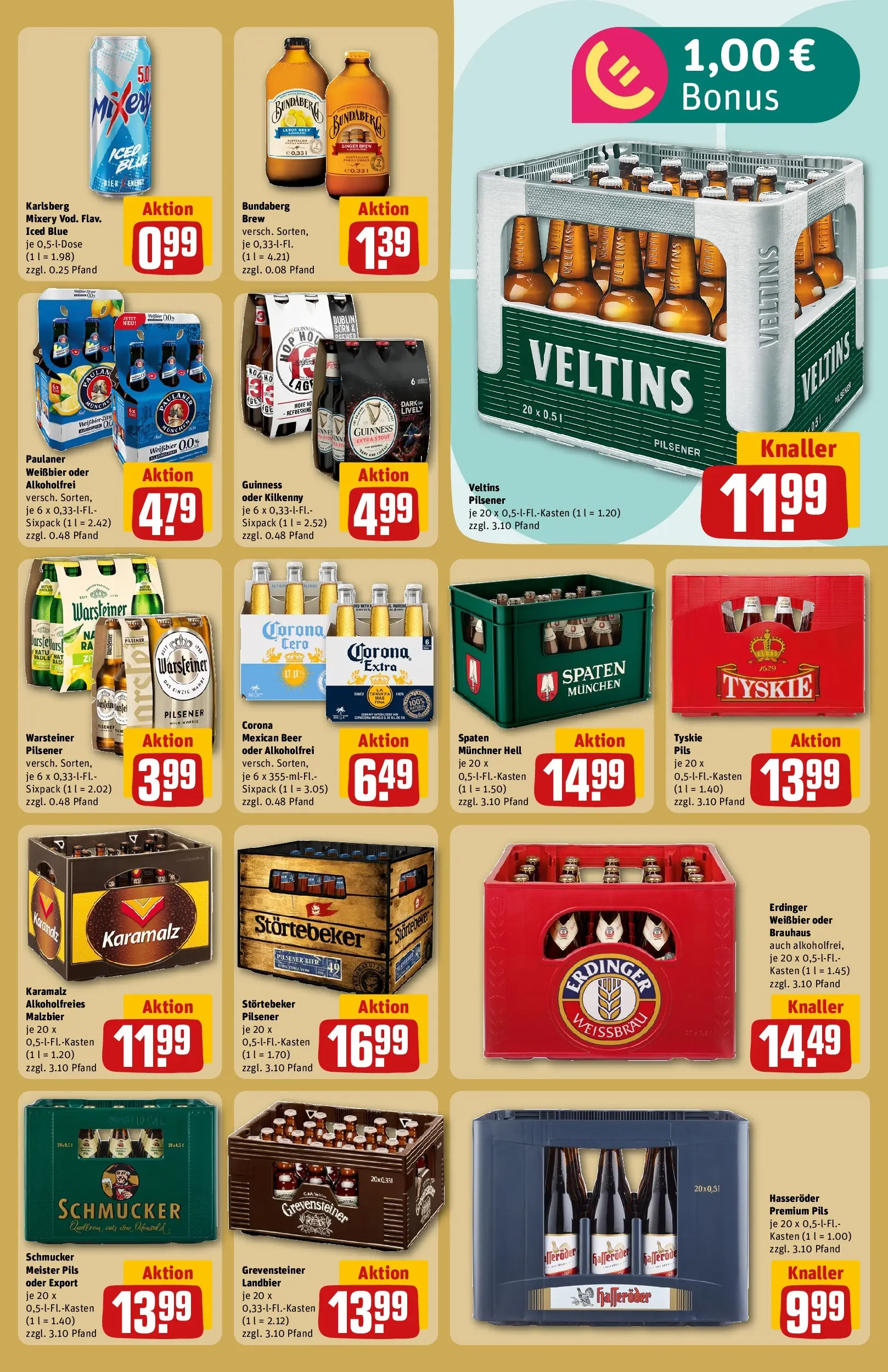 REWE Prospekt ab 26.05.2026 zum Blättern » Angebote | Seite: 21 | Produkte: Energy, Weißbier, Pils, Mixery