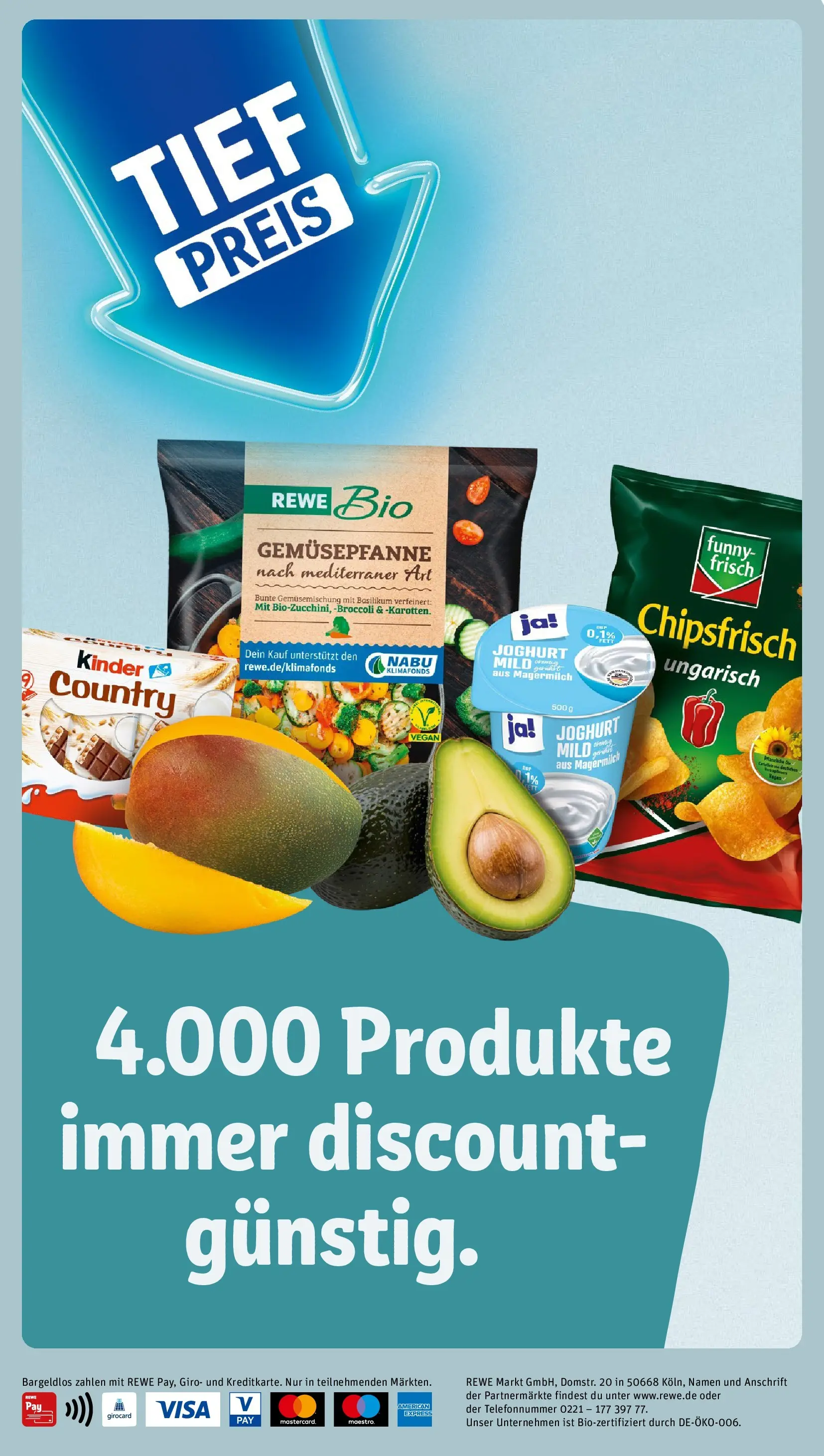REWE Prospekt ab 26.05.2026 zum Blättern » Angebote | Seite: 2 | Produkte: Joghurt, Funny frisch, Paprika, Chips