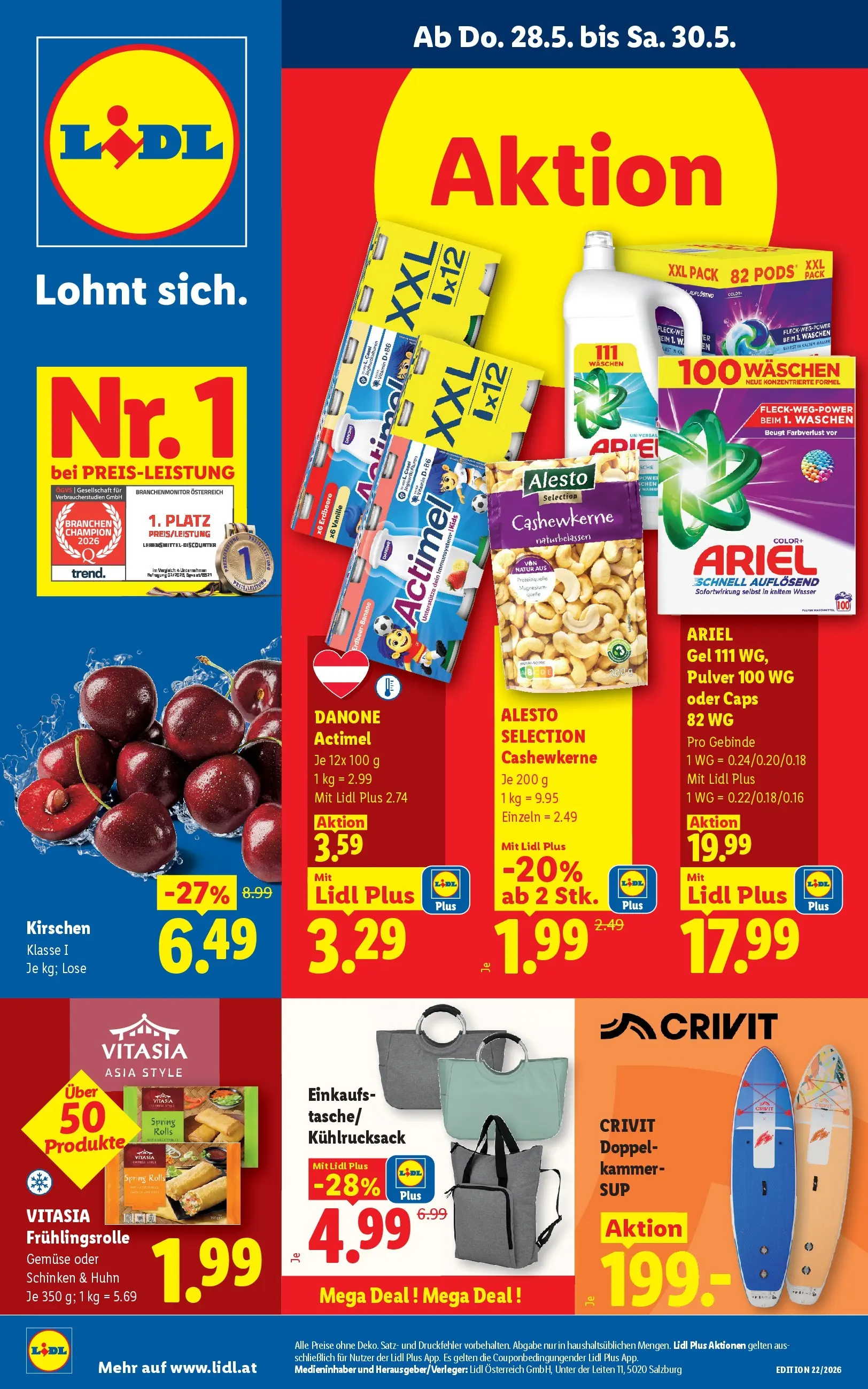 Lidl - Lidl ab 27.05.2026 - Angebote ab donnerstag | Seite: 1