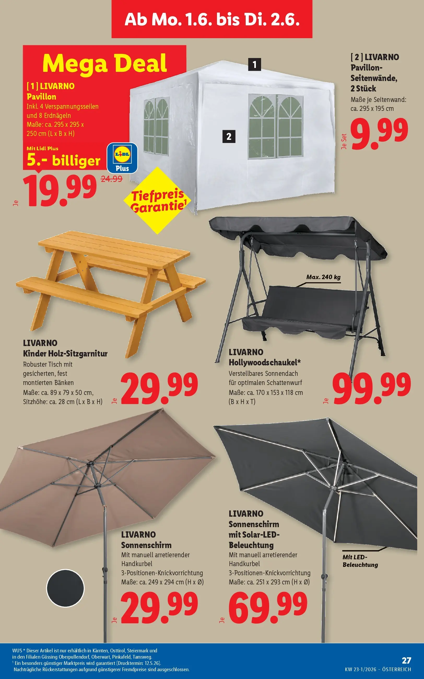 Lidl - Lidl ab 27.05.2026 - Angebote ab donnerstag | Seite: 34 | Produkte: Tisch