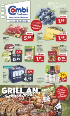 Combi Prospekt Cuxhaven ab 26.05.2026 gültig | Seite: 5 | Produkte: Schnitzel, Paprika, Steak, Hackfleisch