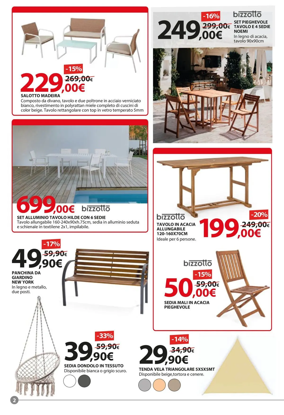 Nuovo Offerte - Tagliamo i prezzi accendiamo l'estate! dal 21/05/2026 > offerte anteprima 🛍️ | Pagina: 2 | Prodotti: Dondolo, Top, Miele, Tavolo