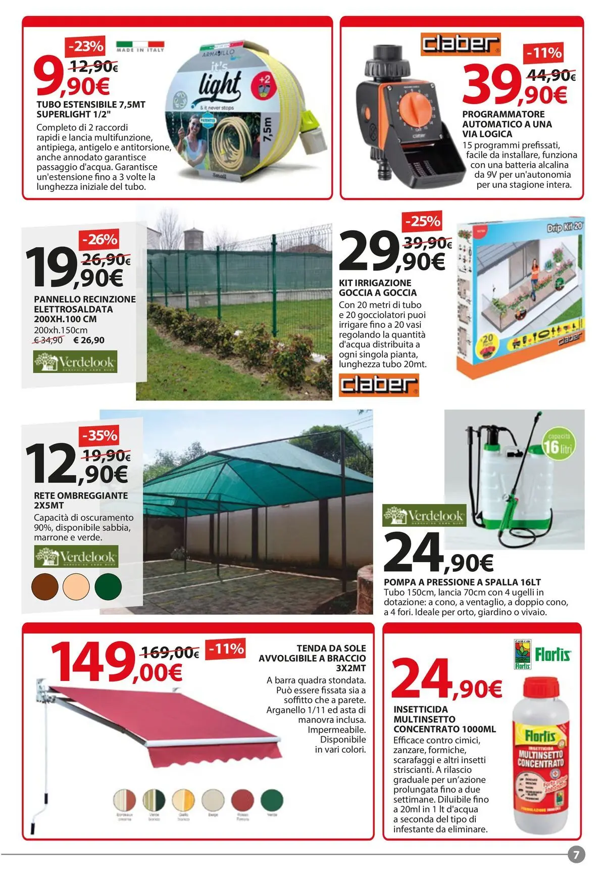 Nuovo Offerte - Tagliamo i prezzi accendiamo l'estate! dal 21/05/2026 > offerte anteprima 🛍️ | Pagina: 7 | Prodotti: Tenda da sole, Tenda, Insetticida, Batteria