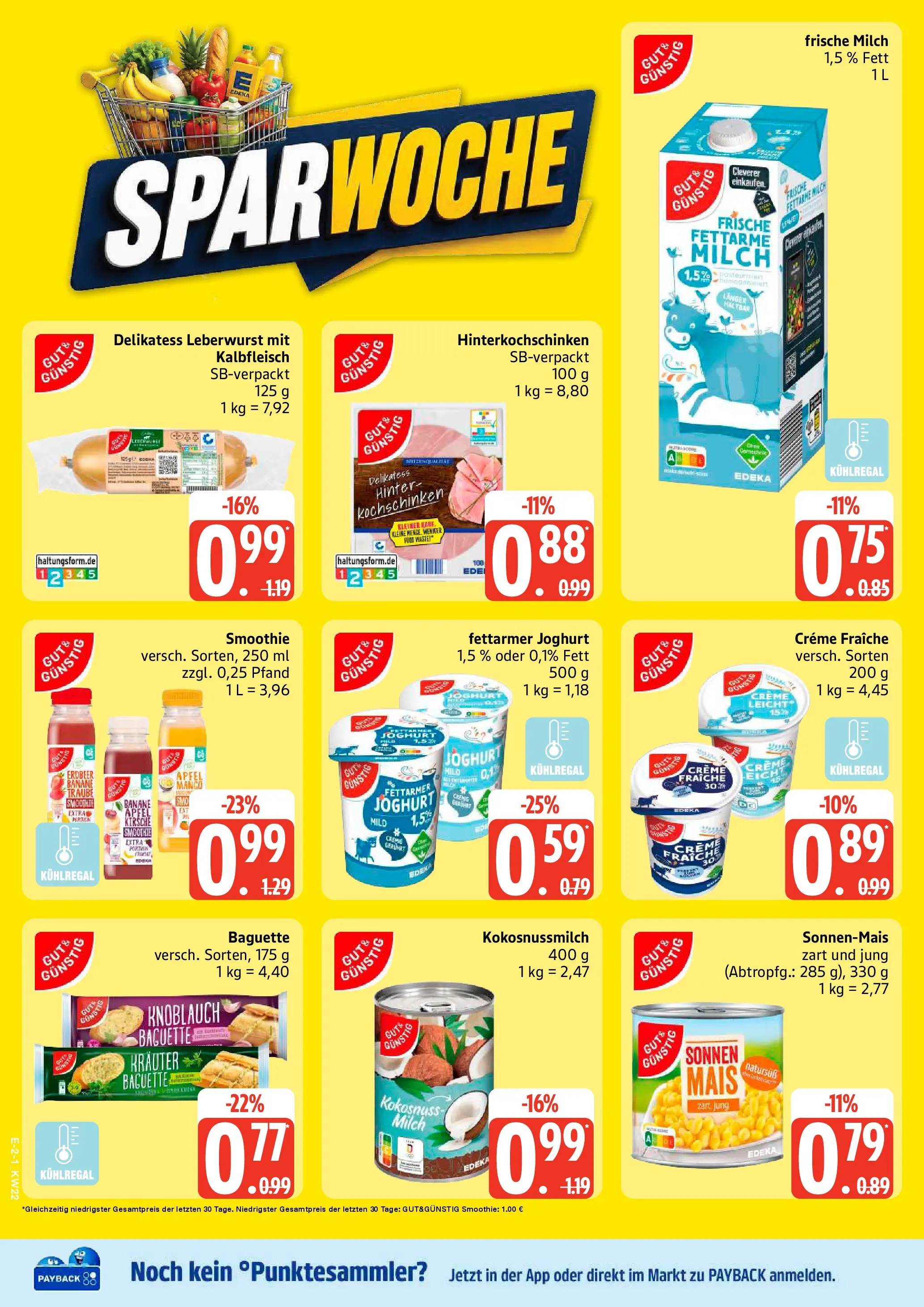 Edeka prospekt Großenwiehe (ab 26.05.2026) » Angebote Online | Seite: 2 | Produkte: Joghurt, Äpfel, Baguette, Creme