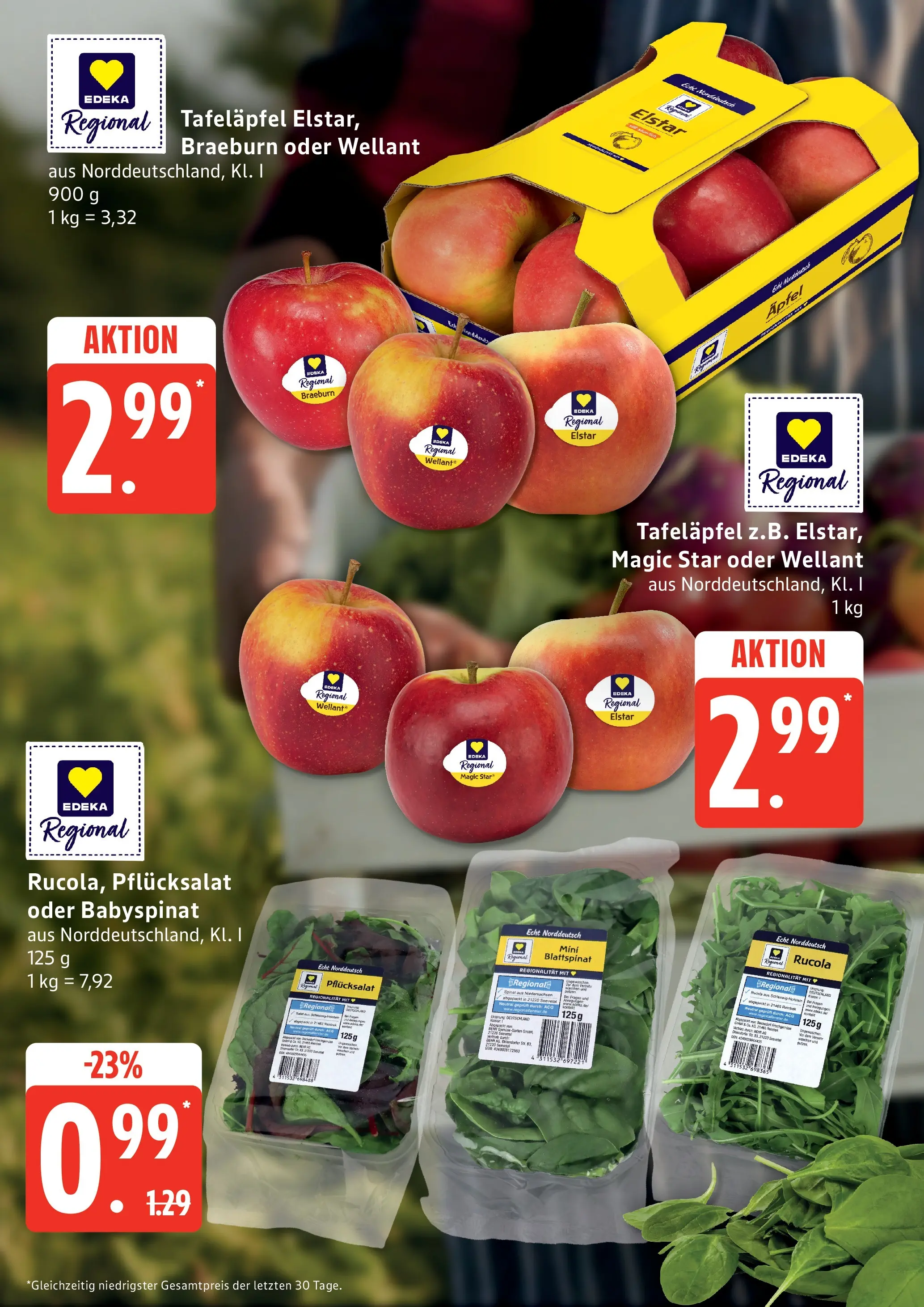 Edeka prospekt Großenwiehe (ab 26.05.2026) » Angebote Online | Seite: 7 | Produkte: Rucola, Äpfel