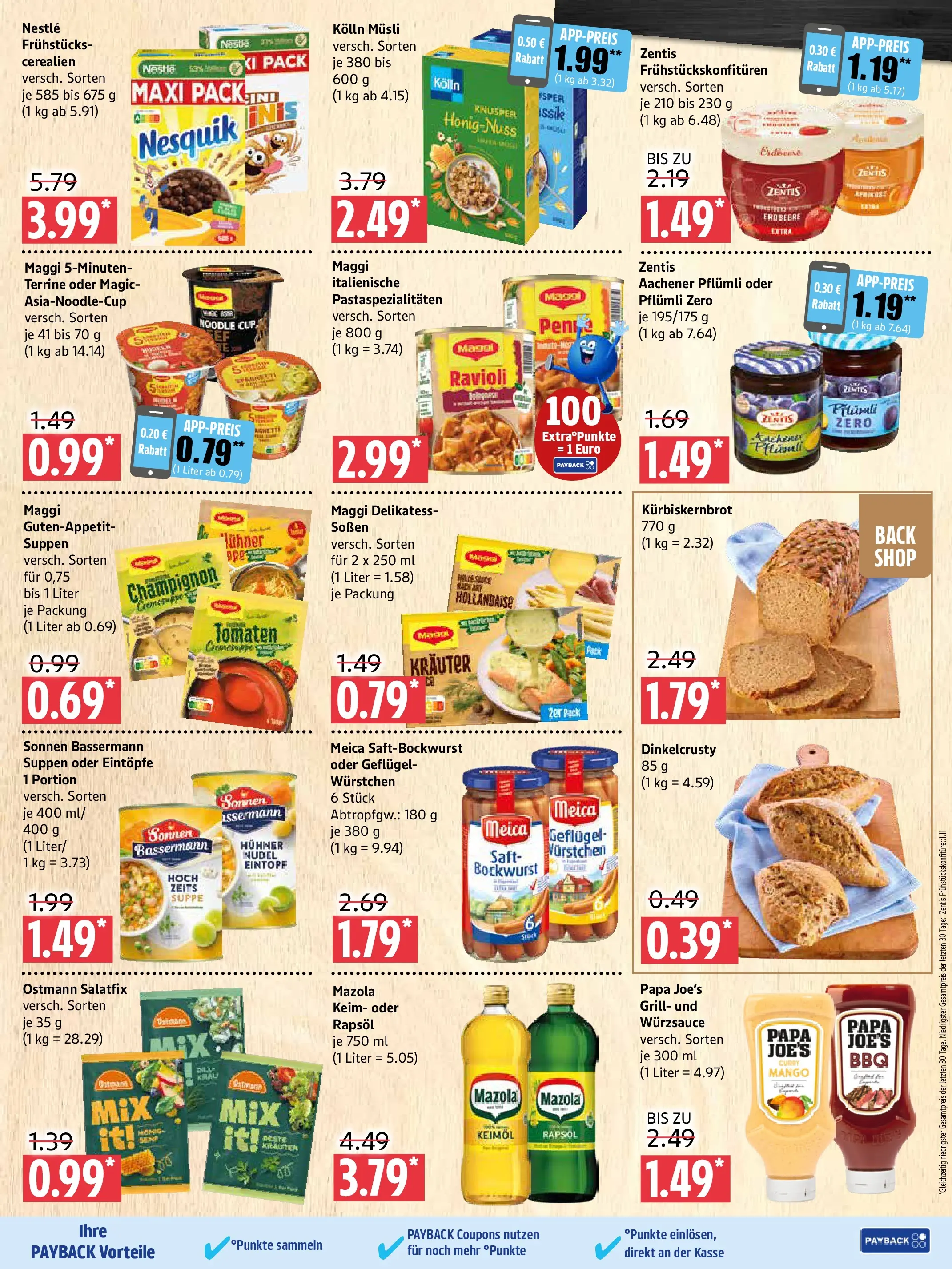 Marktkauf Prospekt Prenzlau (ab 26.05.2026) » Angebote online | Seite: 5 | Produkte: Nesquik, Kolln musli, Mango, Pasta